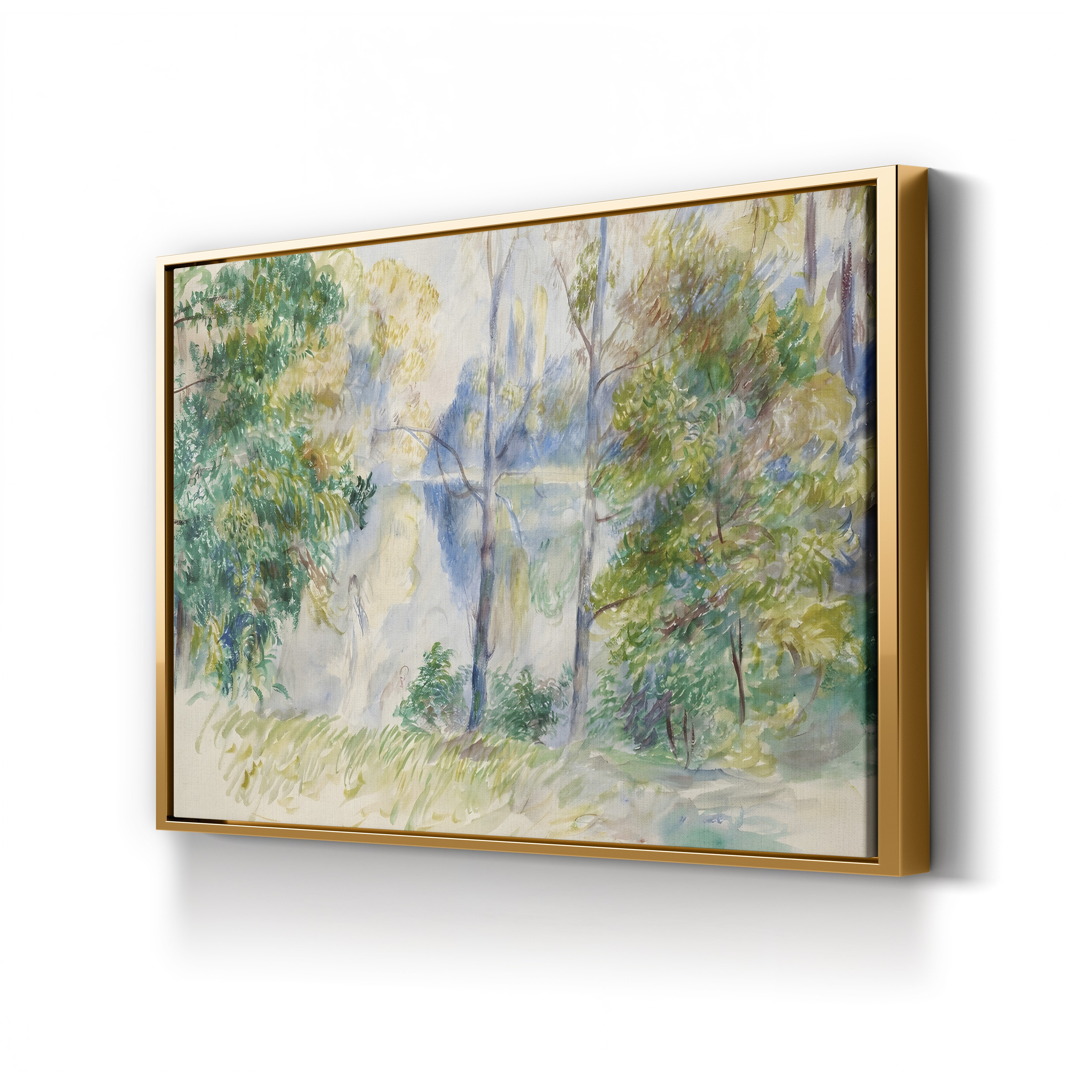 View of a Park, 1885 – Pierre-Auguste Renoir Wall Art | Impressionist Garden Canvas Print