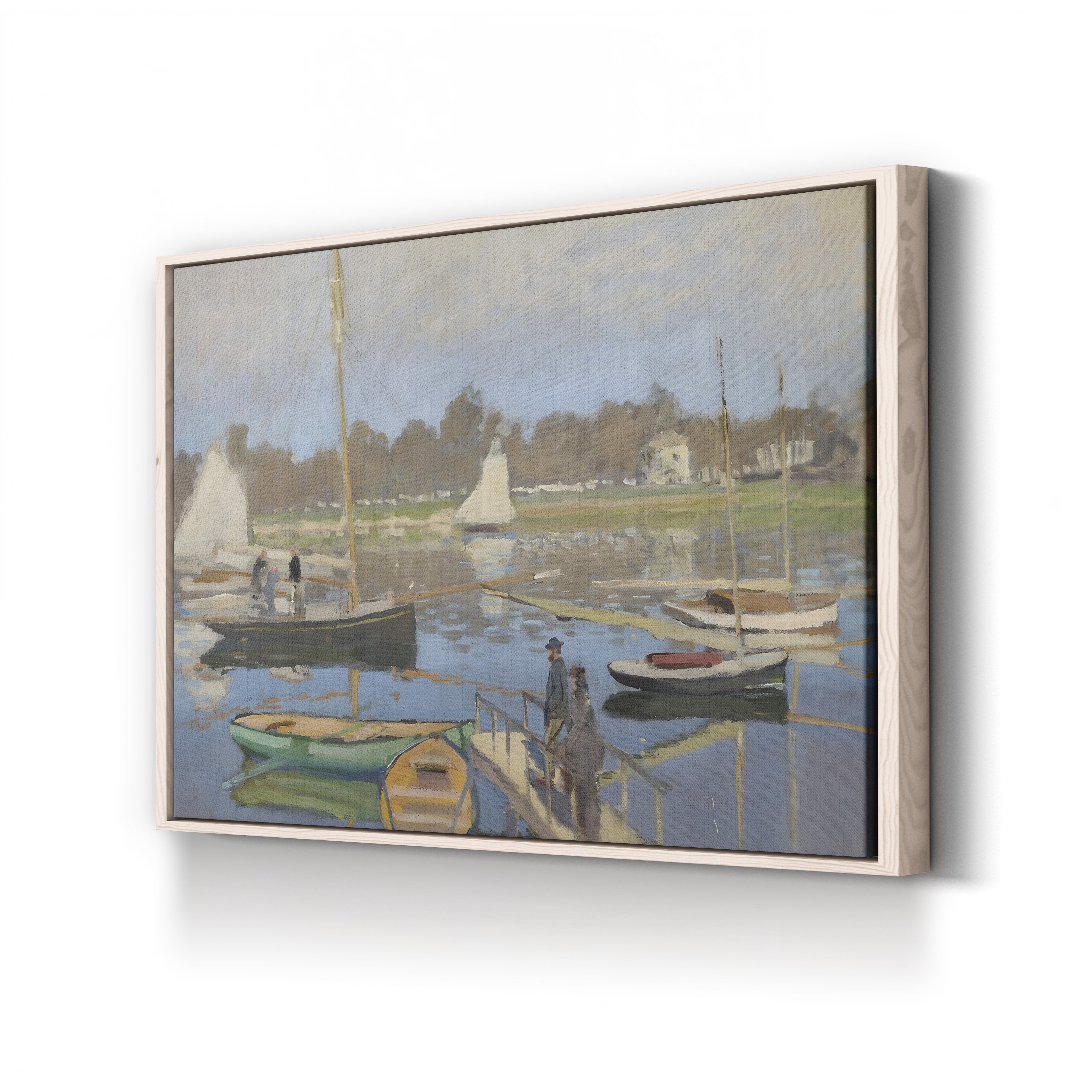 The Argenteuil Basin (Le Bassin d’Argenteuil) by Claude Monet