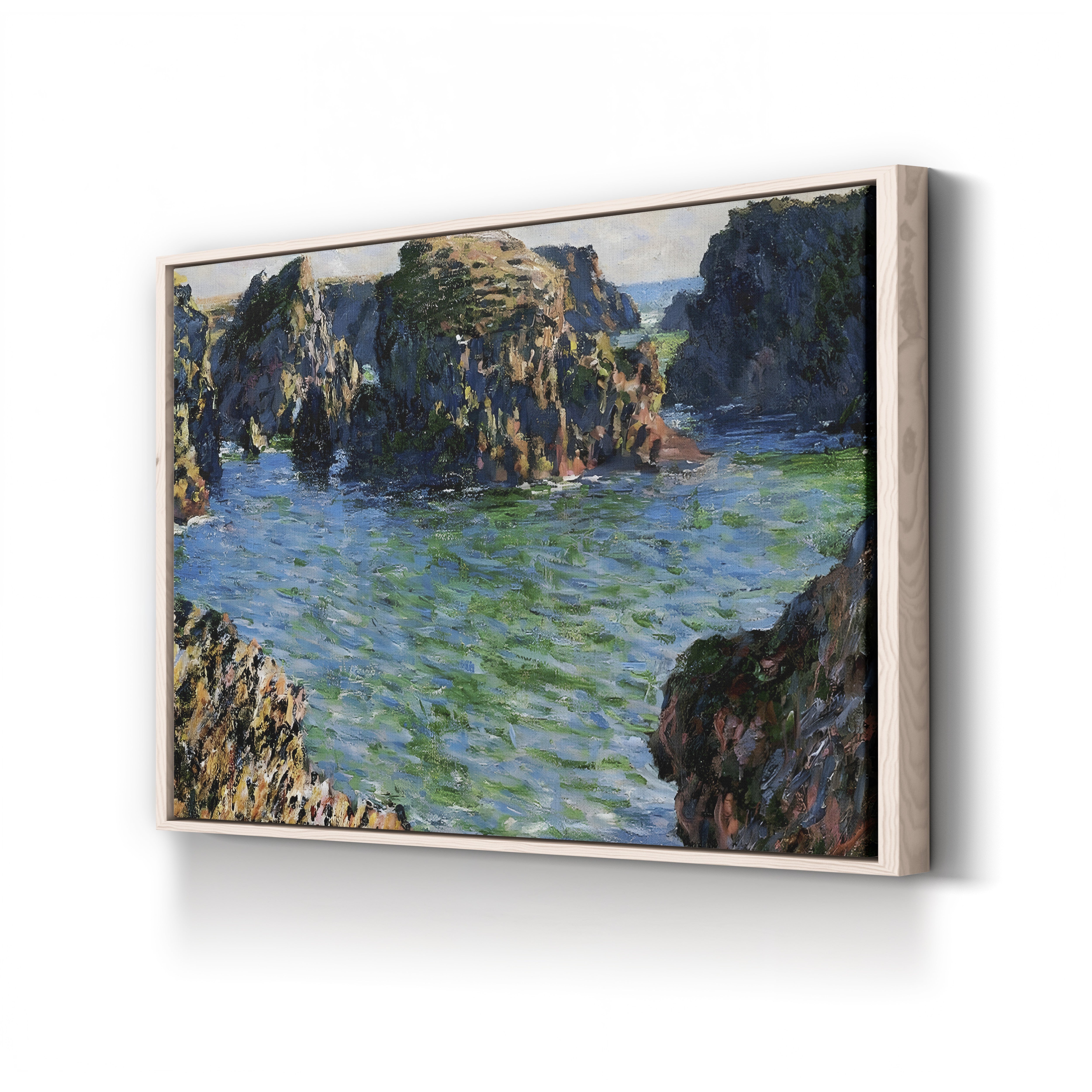 Port-Goulphar, Belle-Île, Brittany (Port-Goulphar, Belle-Île), 1886 by Claude Monet