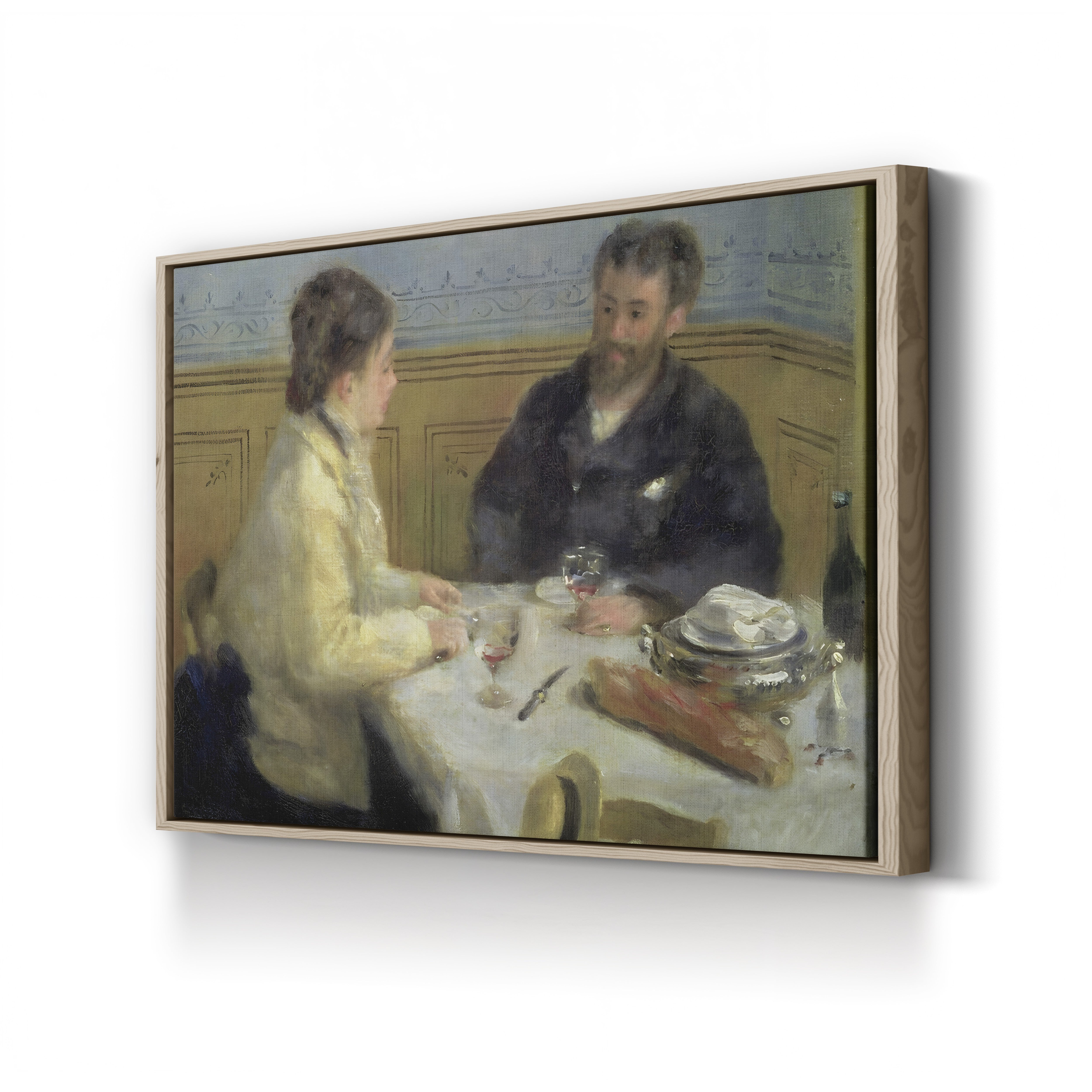 The Luncheon, 1879 – Pierre-Auguste Renoir Wall Art | Impressionist Figural Canvas Print