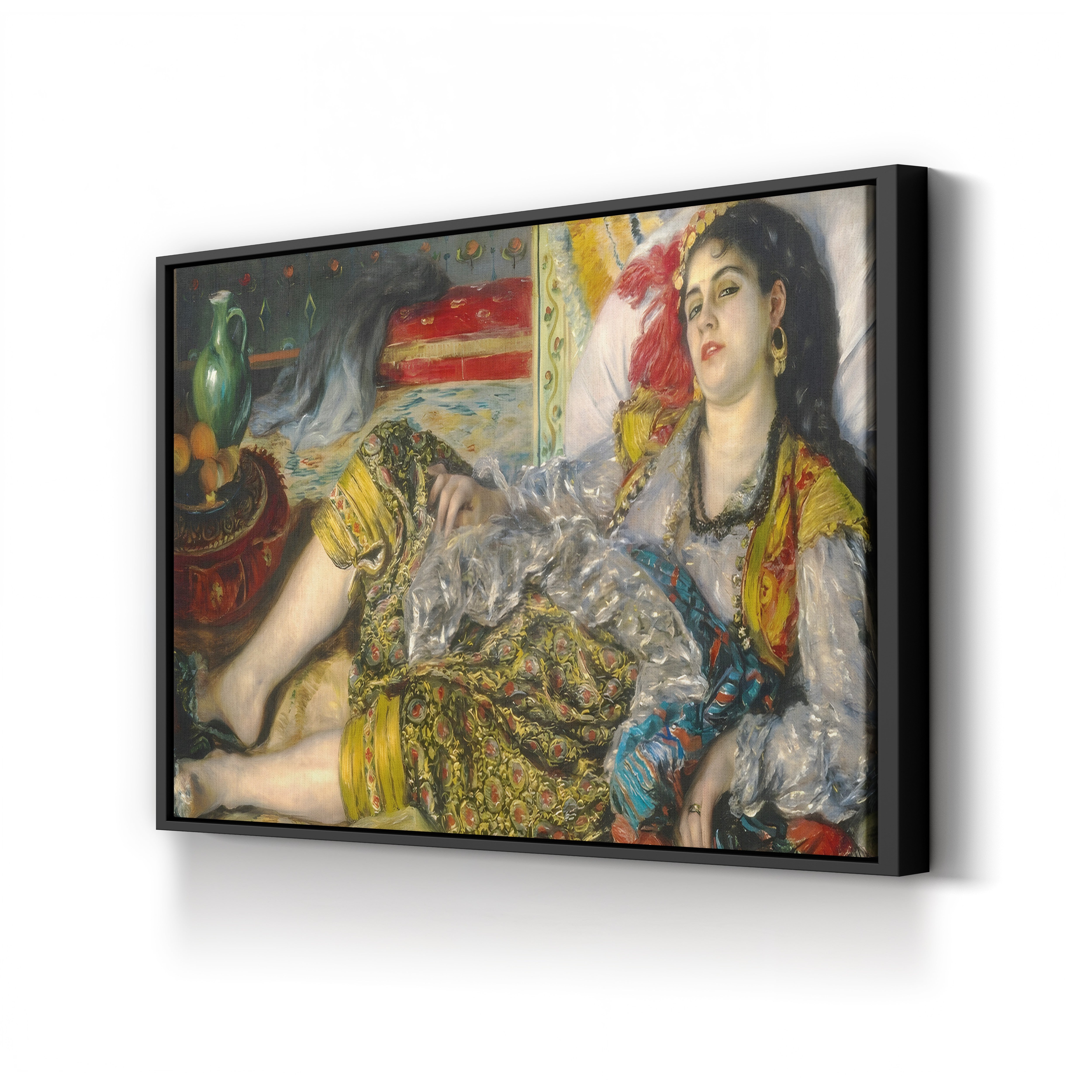 Odalisque, 1870 – Renoir Wall Art | Impressionist Figure Canvas