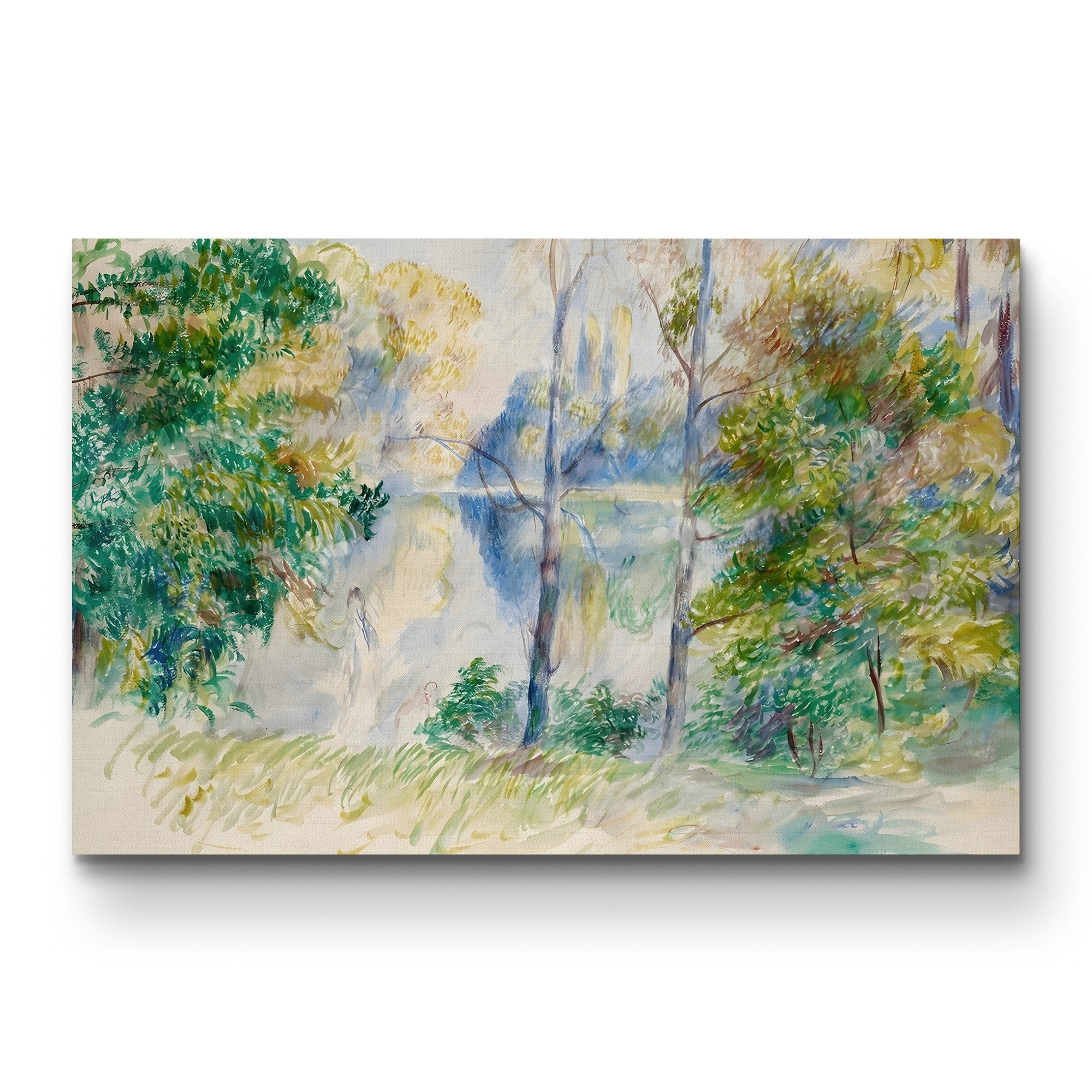 View of a Park, 1885 – Pierre-Auguste Renoir Wall Art | Impressionist Garden Canvas Print