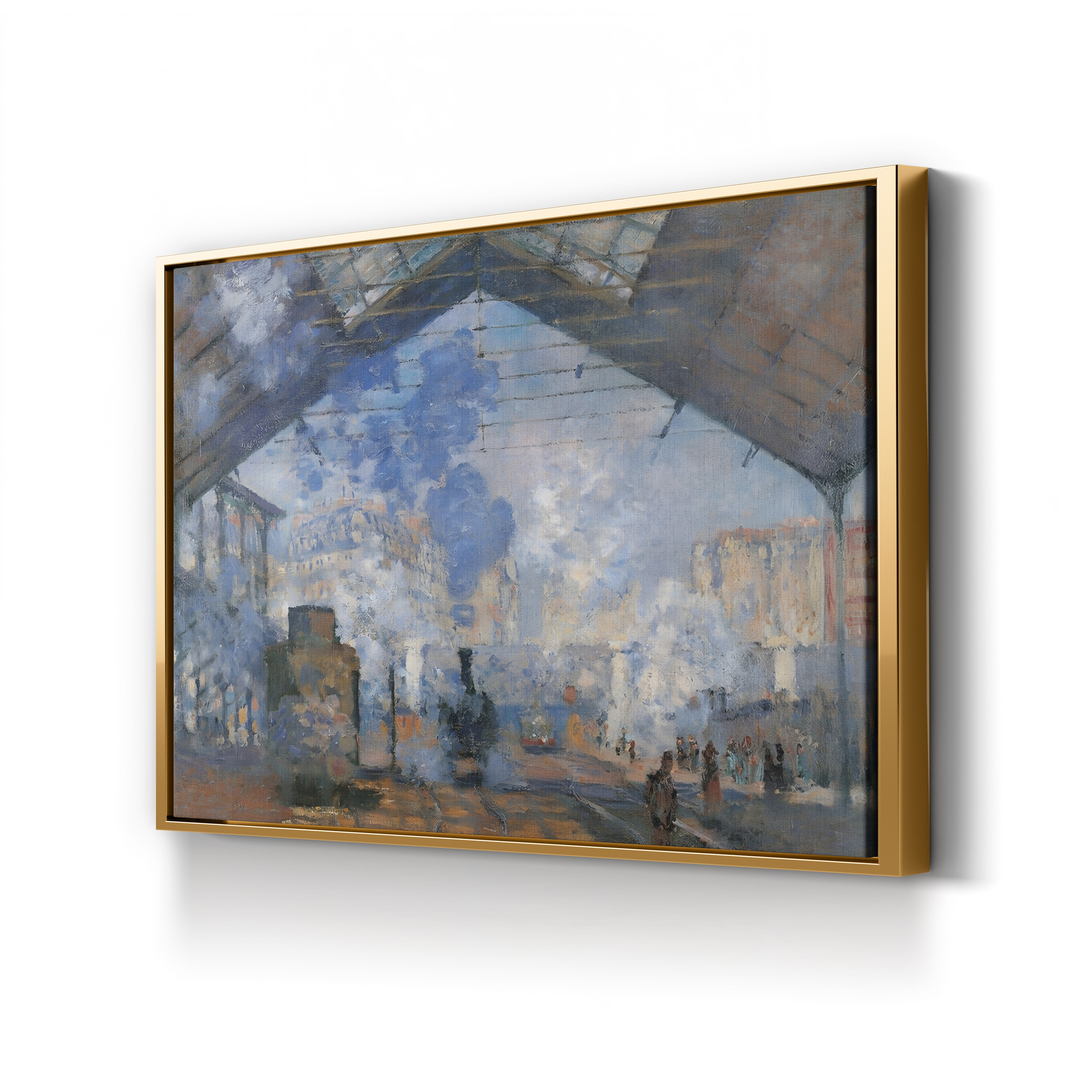 The Saint-Lazare Station (La Gare Saint-Lazare), 1877 by Claude Monet