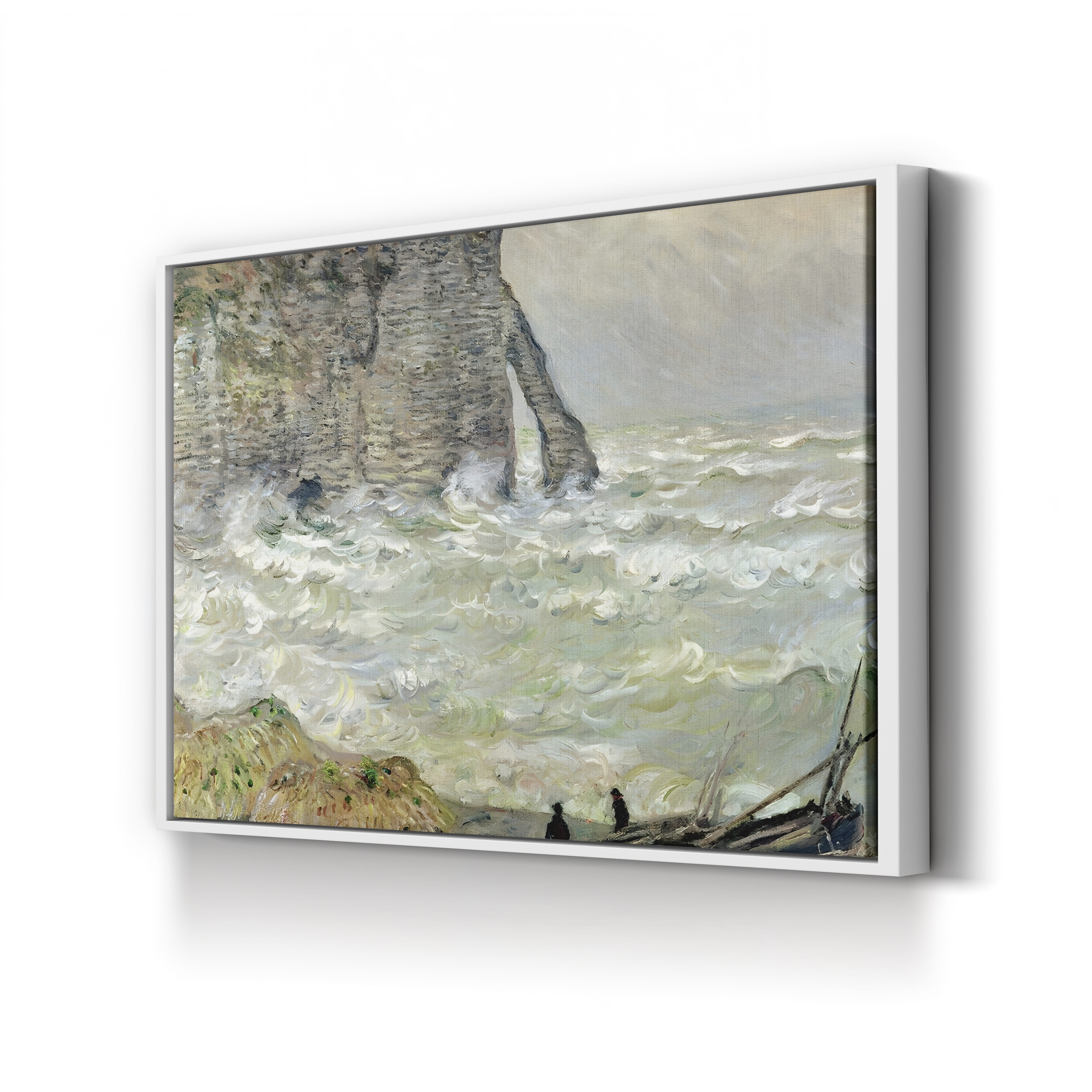 Rough Sea at Étretat (Étretat, mer agitée), 1883 by Claude Monet