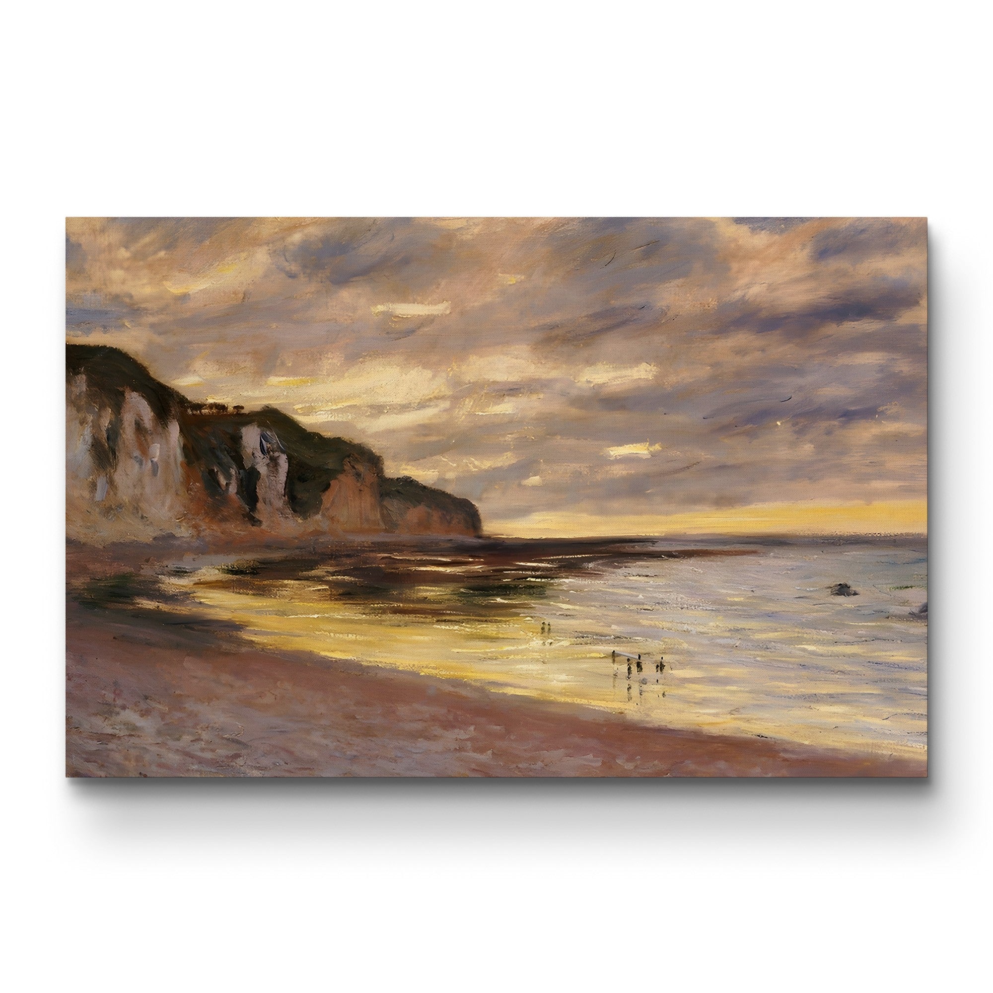 Pointe de l’Ailly at Low Tide (Pointe de l’Ailly, marée basse), 1882 by Claude Monet