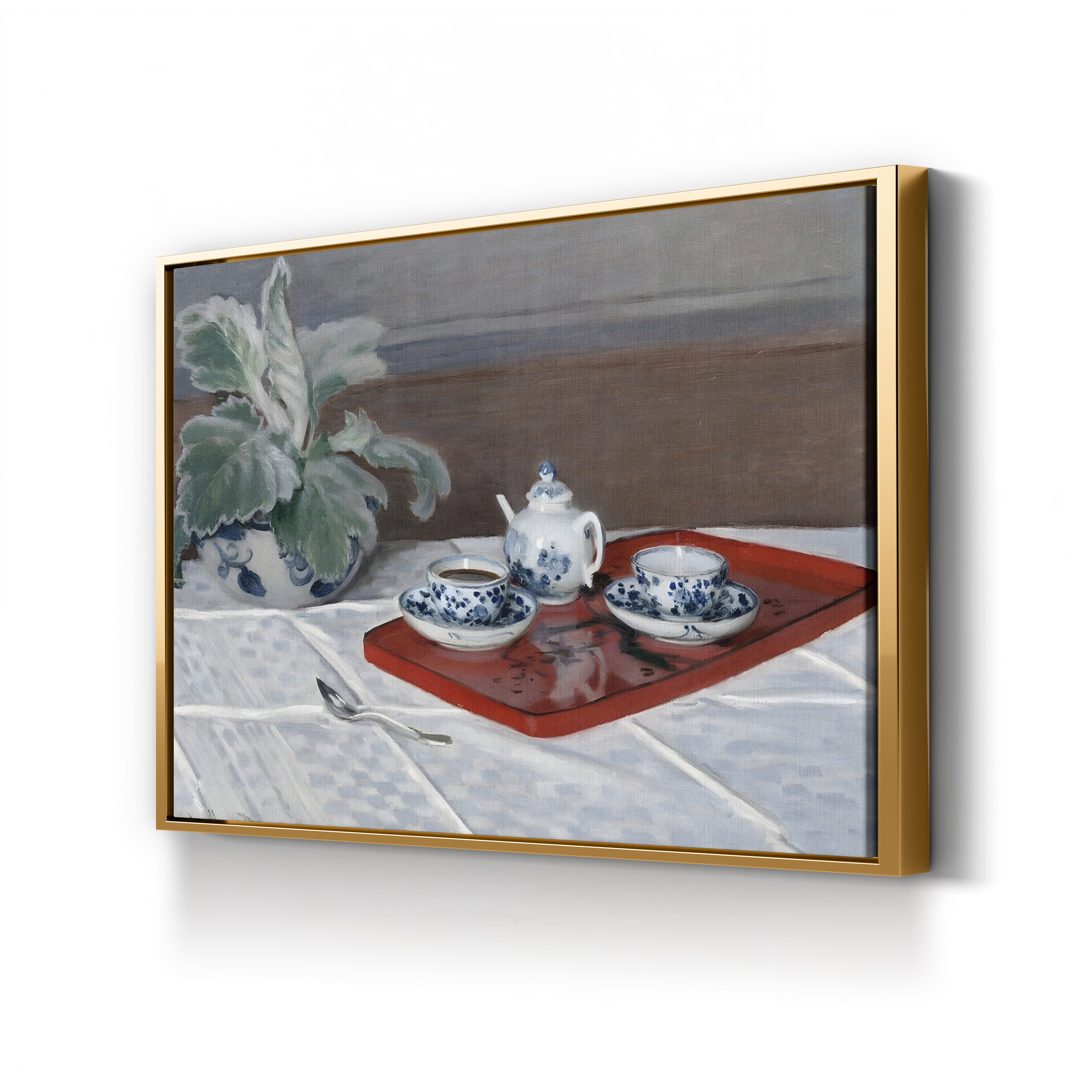 Still Life with Tea Service (Le Service à thé), 1872 by Claude Monet