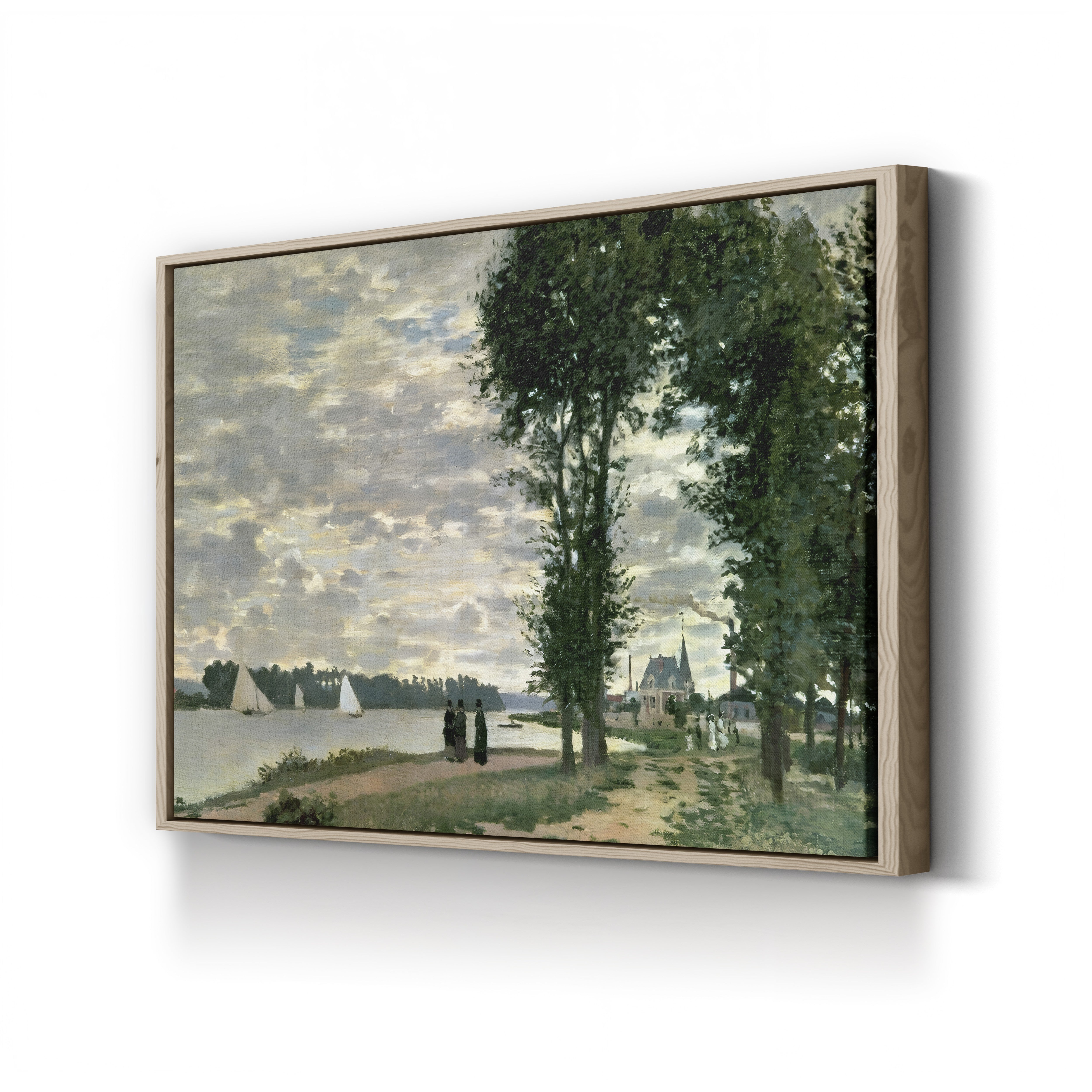 The Banks of the Seine at Argenteuil (Bords de la Seine à Argenteuil), 1872 by Claude Monet