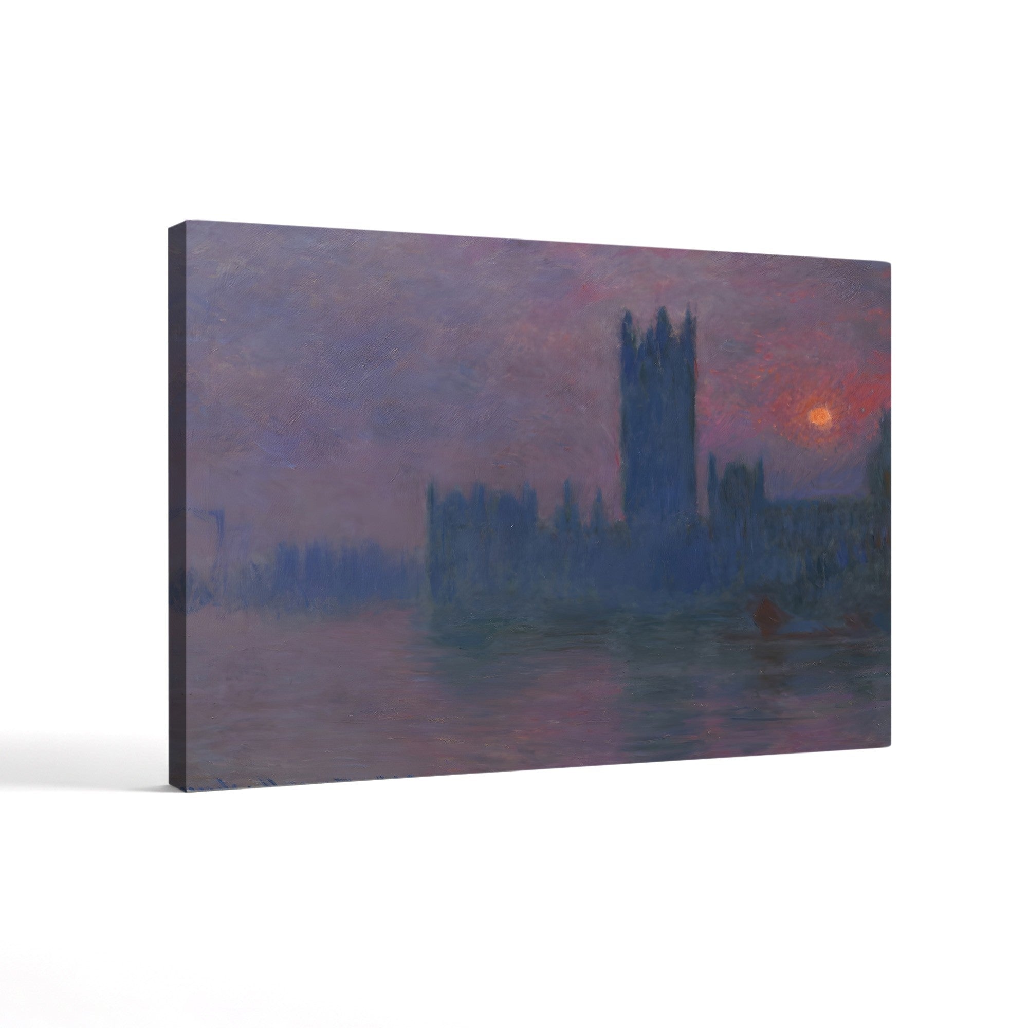 Houses of Parliament, Setting Sun (Le Parlement, soleil couchant), 1900-03 by Claude Monet