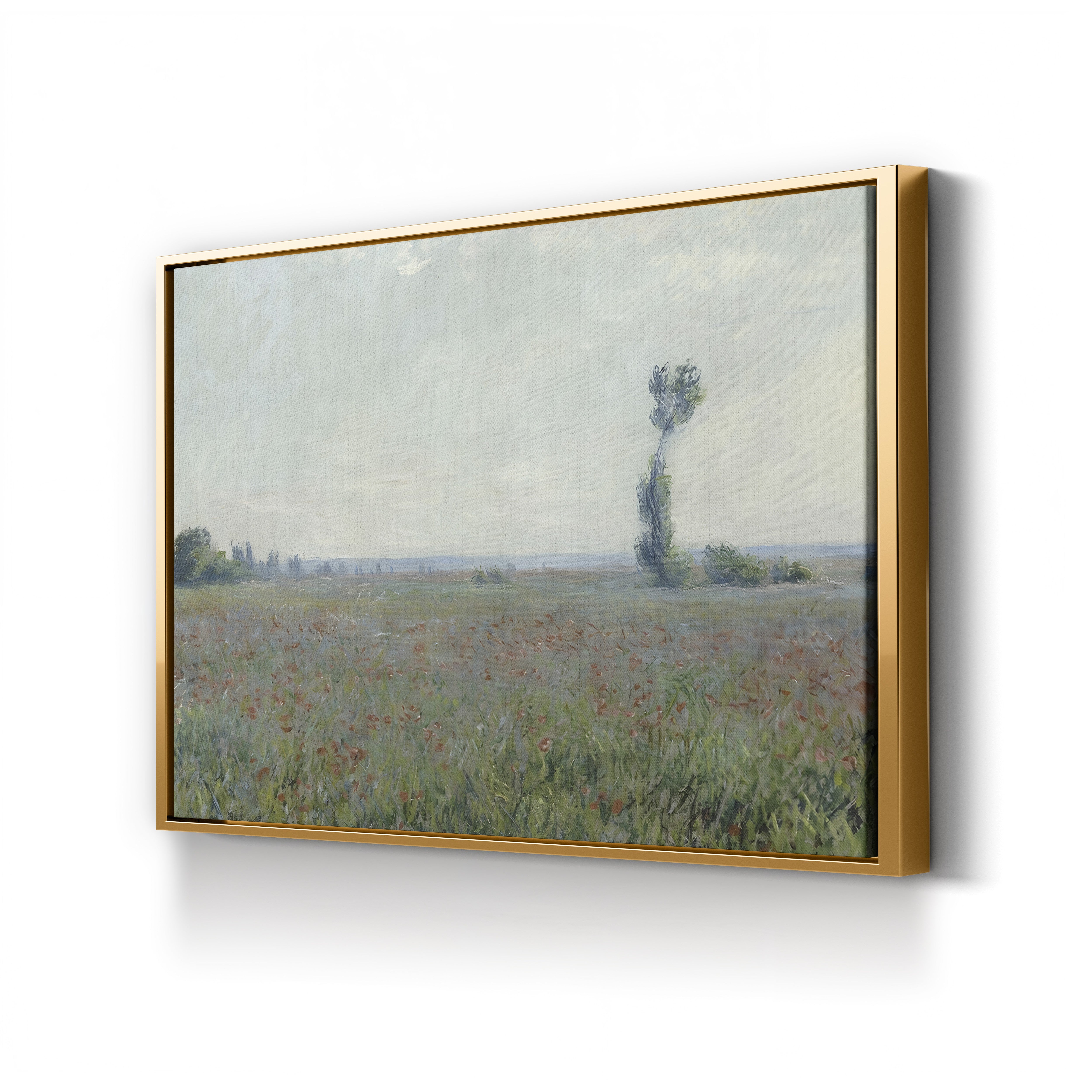 Champ de Coquelicots, 1881 – Claude Monet Wall Art | Impressionist Poppy Field Canvas Print