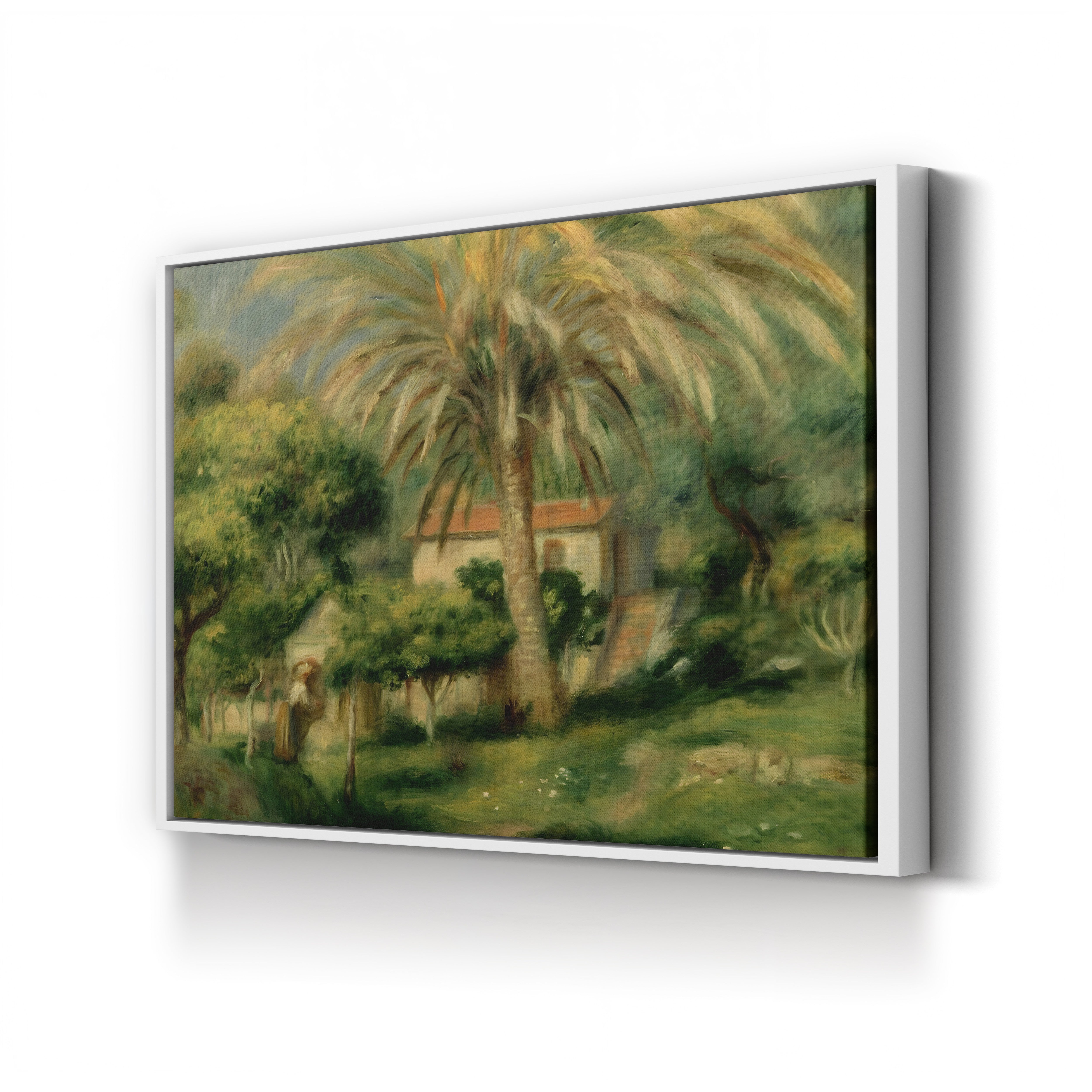 Palm Trees, 1902 – Renoir Wall Art | Impressionist Landscape Canvas