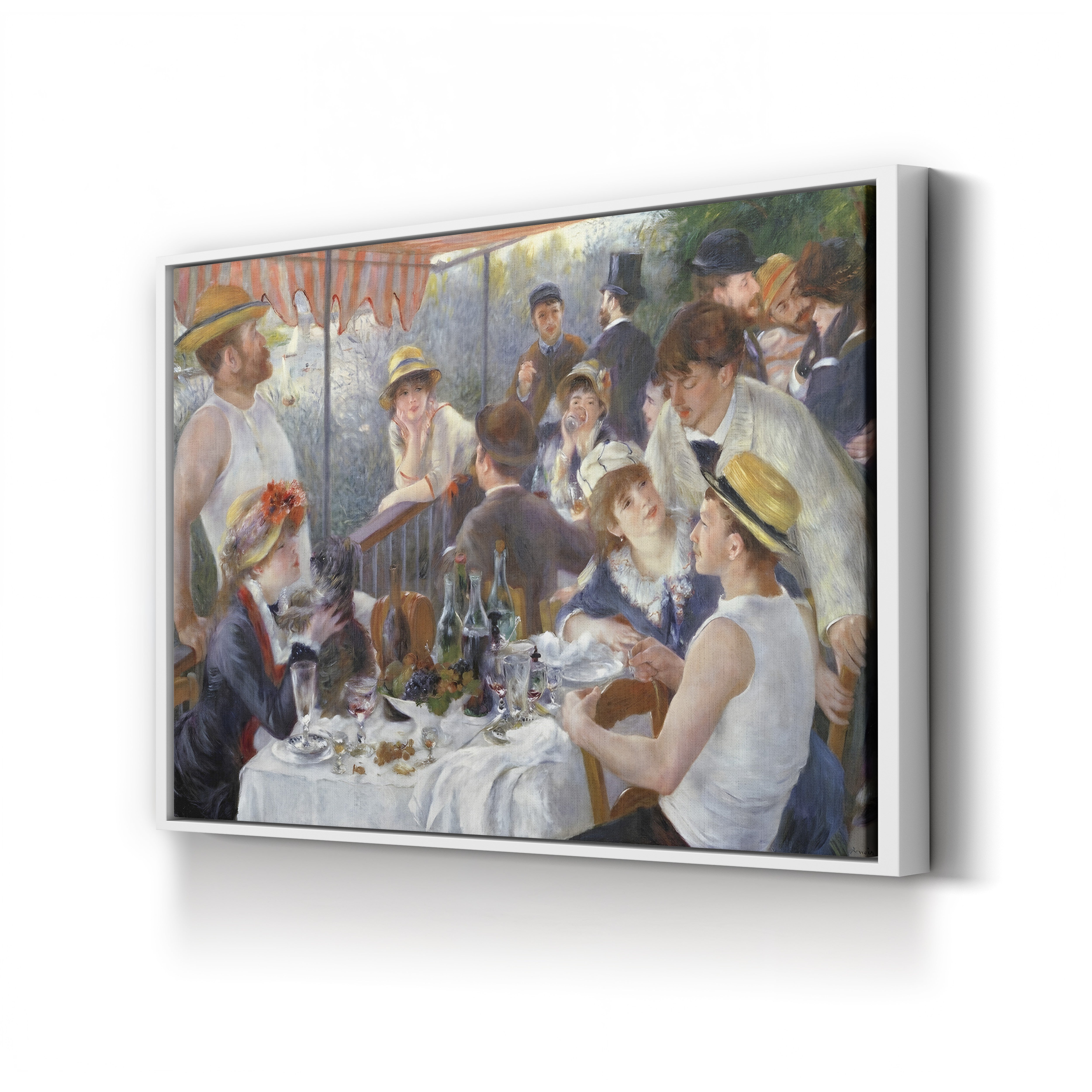 Luncheon of the Boating Party, 1881 – Pierre-Auguste Renoir Wall Art | Impressionist Masterpiece Canvas Print