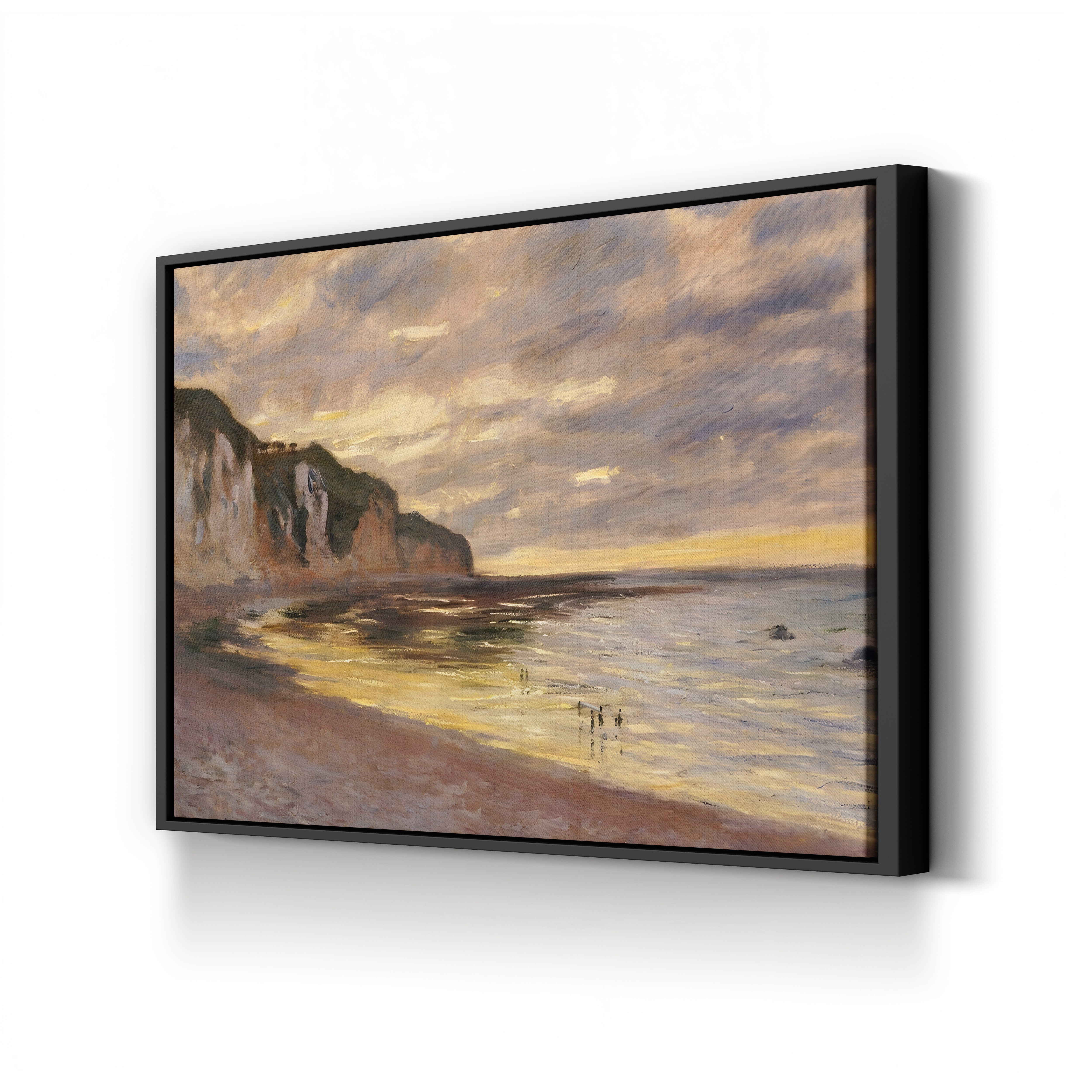 Pointe de l’Ailly at Low Tide (Pointe de l’Ailly, marée basse), 1882 by Claude Monet