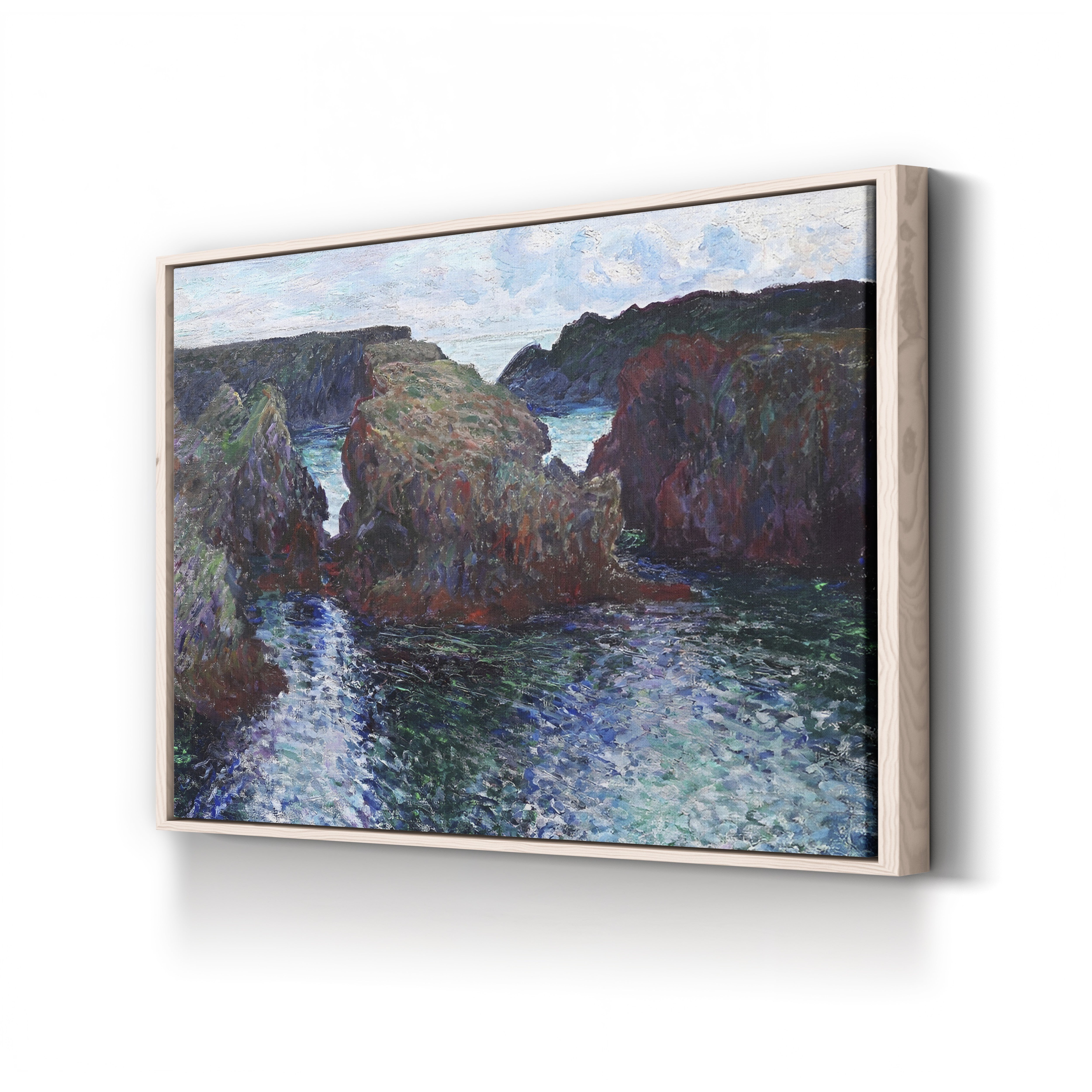 Rocks at Port-Goulphar, Belle-Île (Rochers à Port-Goulphar, Belle-Île), 1886 by Claude Monet