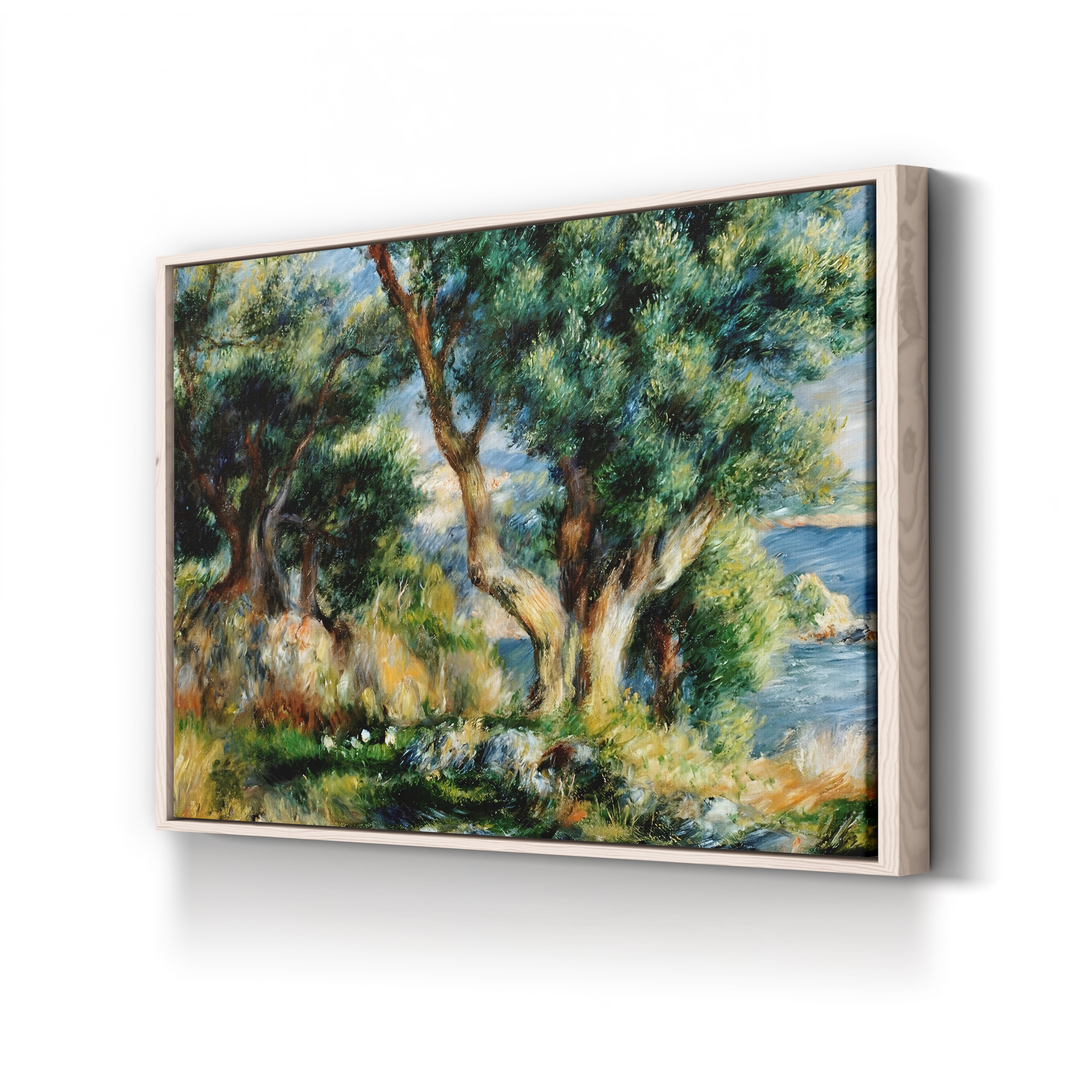 Landscape Near Menton – Renoir Wall Art | Impressionist Landscape