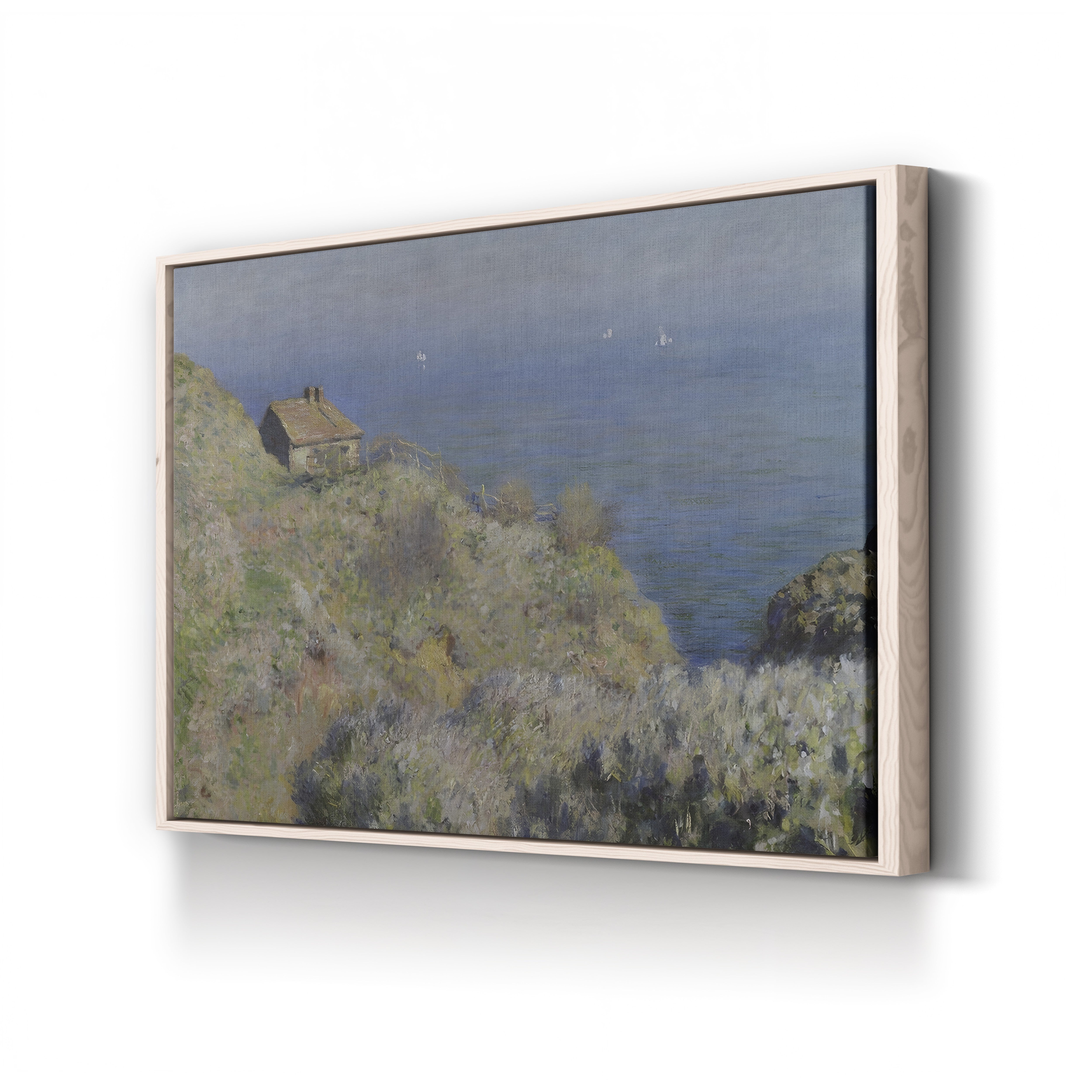The Fisherman’s House at Varengeville (La Maison du pêcheur à Varengeville), 1882 by Claude Monet