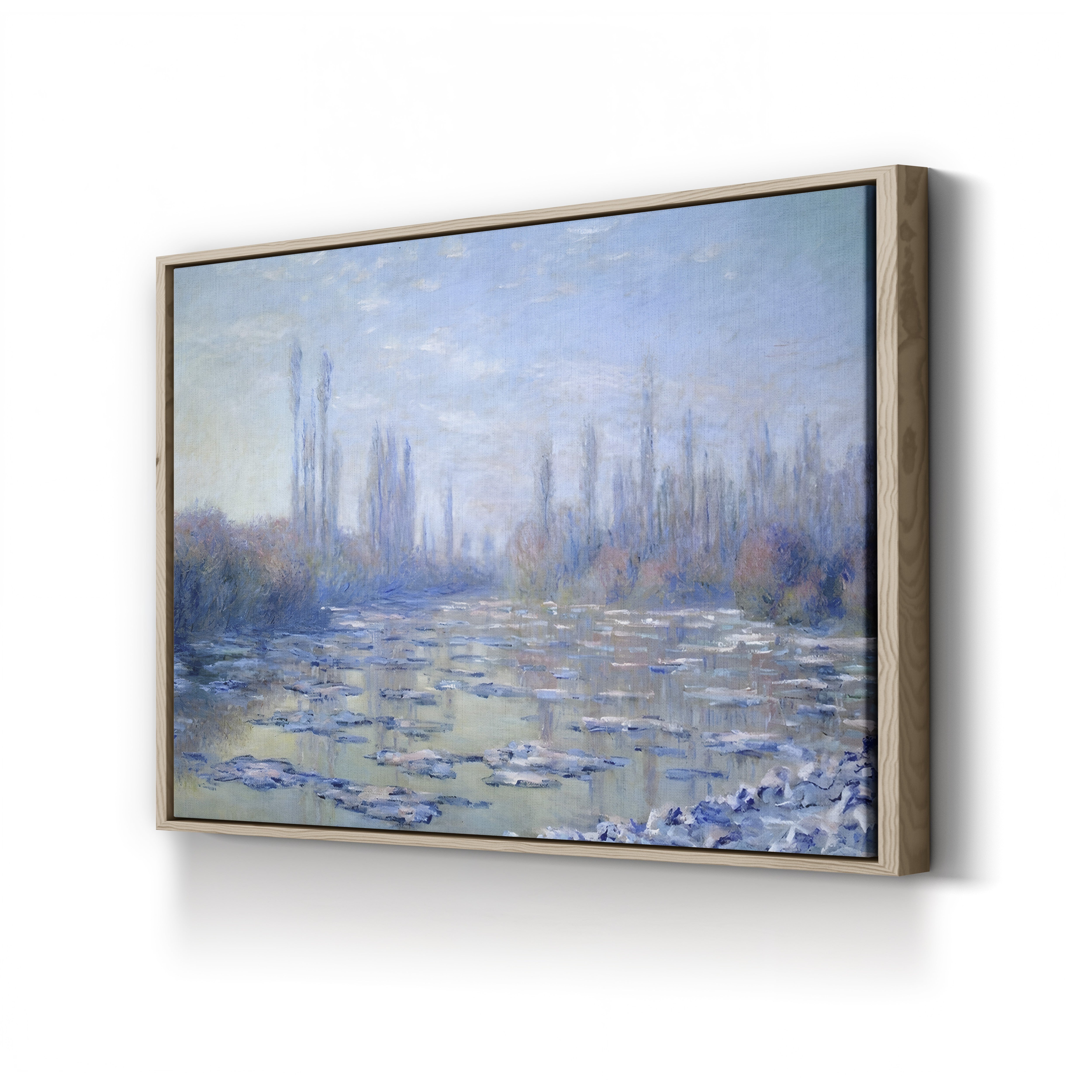 The Ice Floes (Les Glaçons), 1880 by Claude Monet