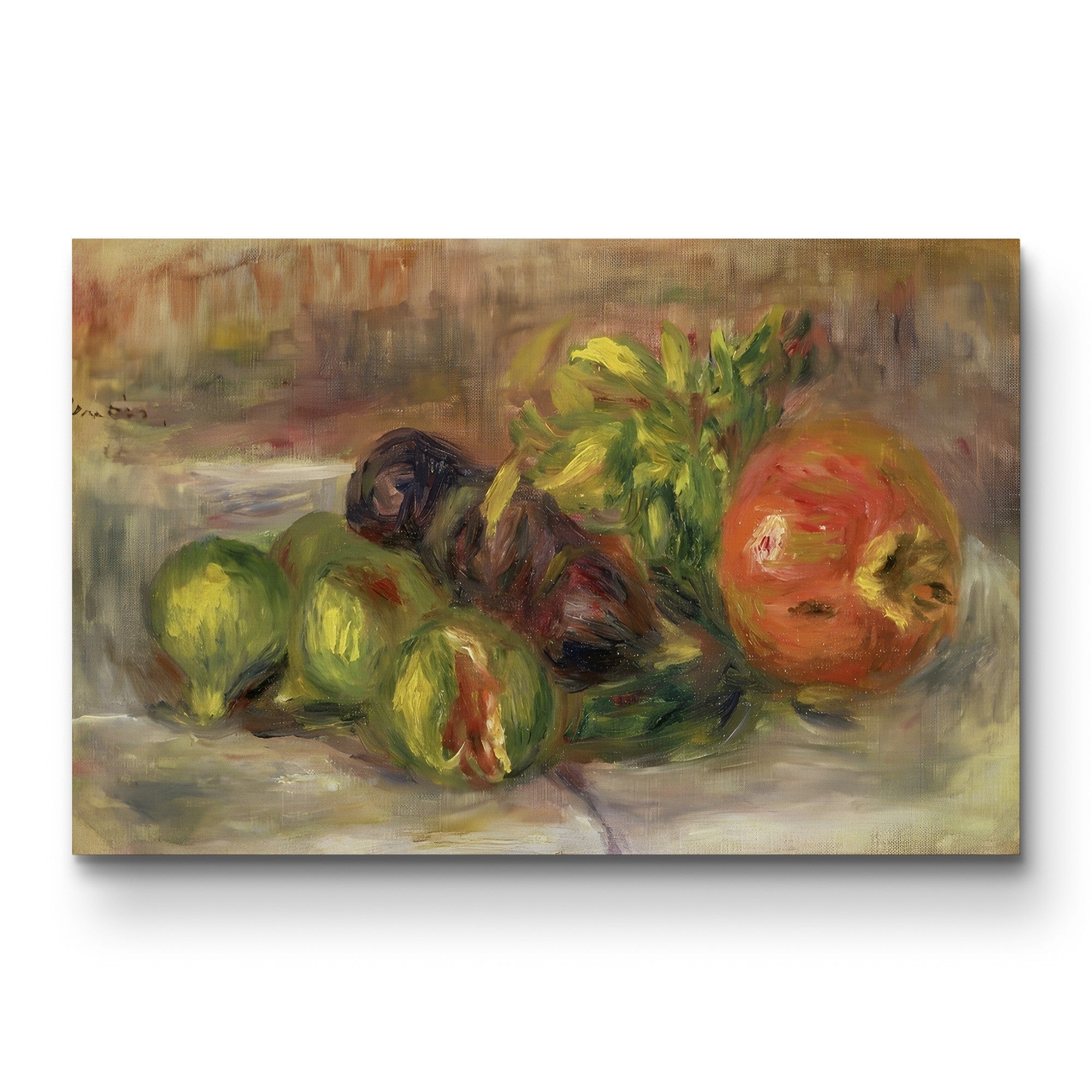 Pomegranates and Figs, 1917 – Renoir Wall Art | Impressionist Canvas