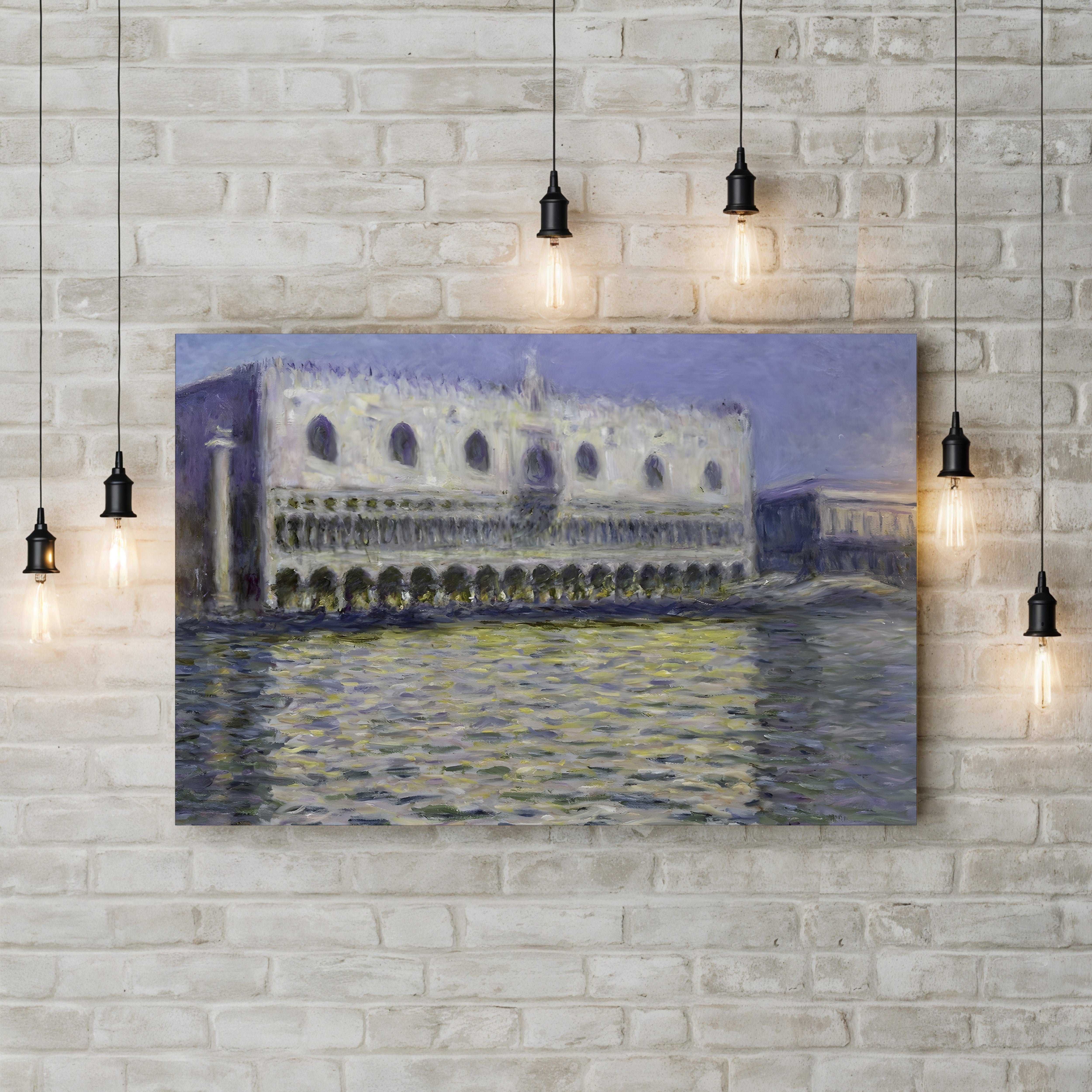 The Doge’s Palace in Venice (Le Palais ducal), 1908 by Claude Monet