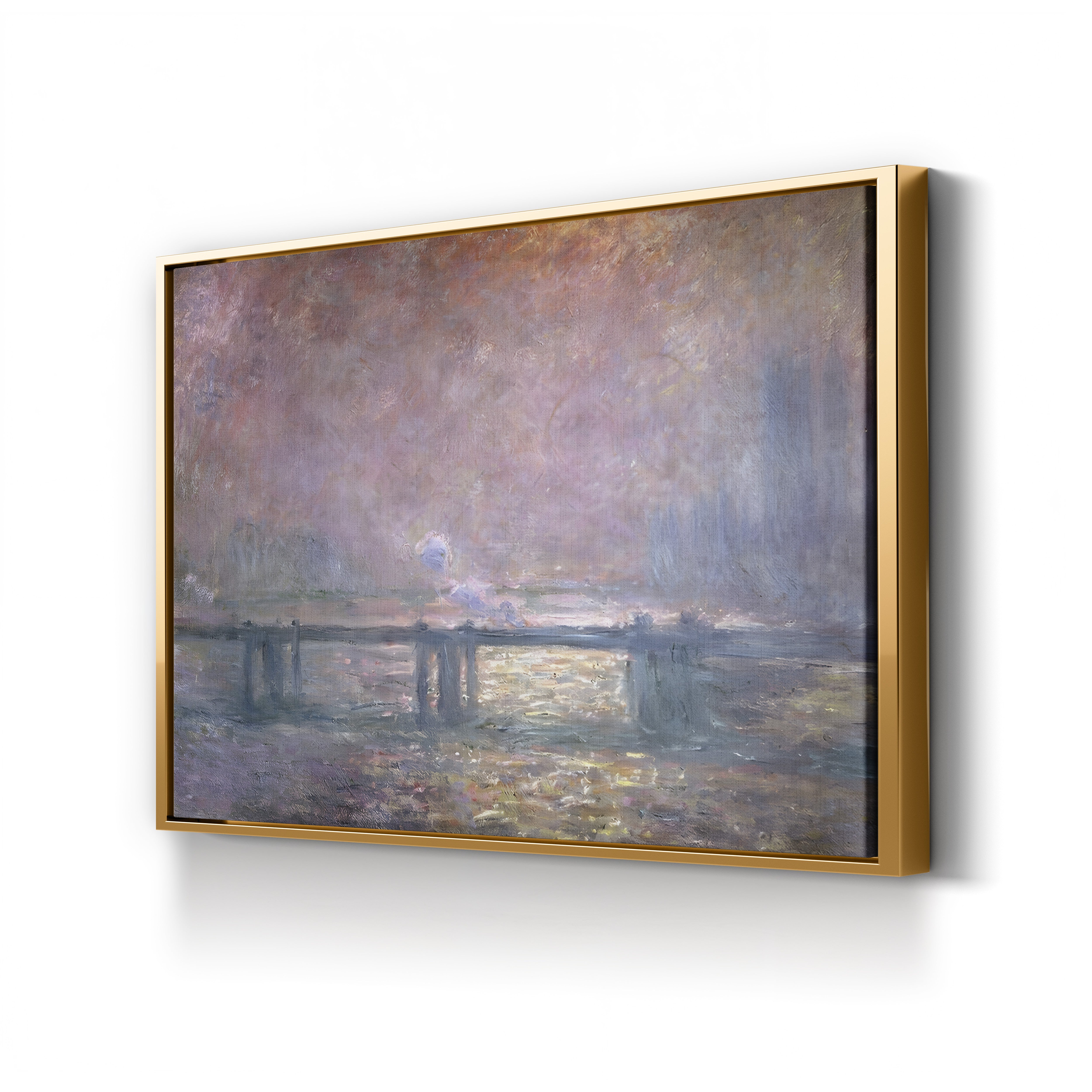 Charing Cross Bridge, Fog on the Thames (Charing Cross, Brouillard sur la Tamise), 1903 by Claude Monet
