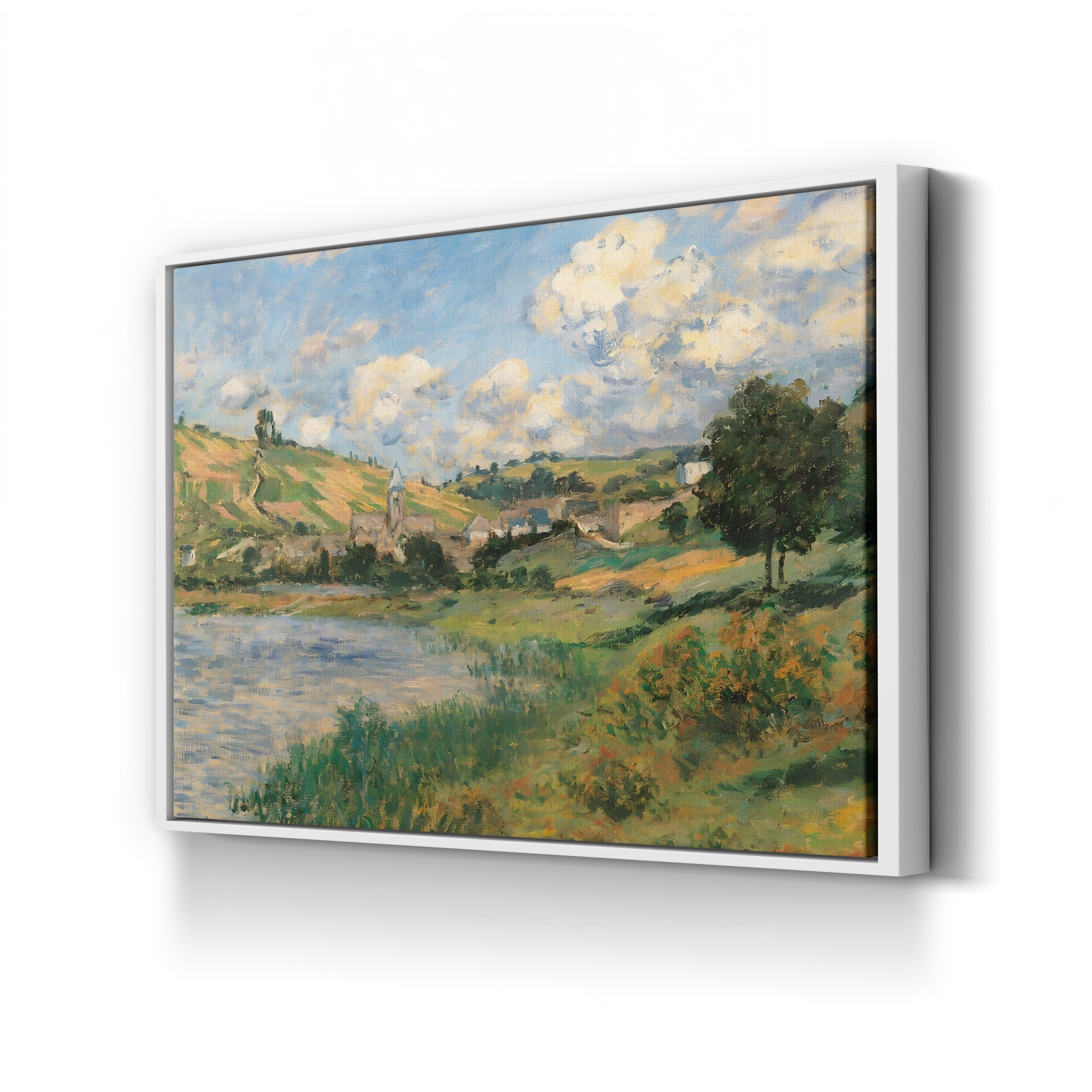 Landscape, Vétheuil (Paysage, Vétheuil), 1879 by Claude Monet