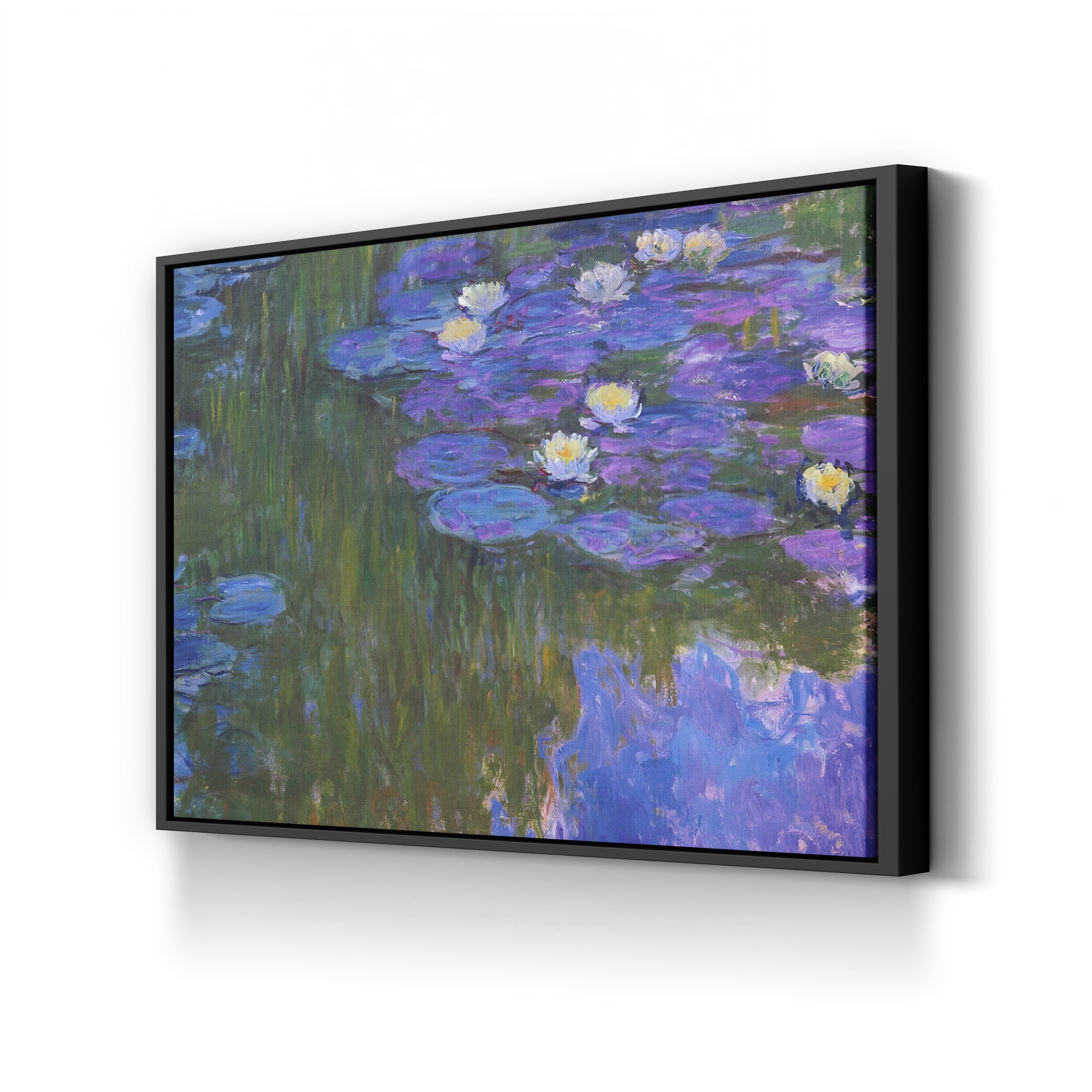 Water Lilies in Bloom (Nymphéas en Fleur), 1914-1917 by Claude Monet
