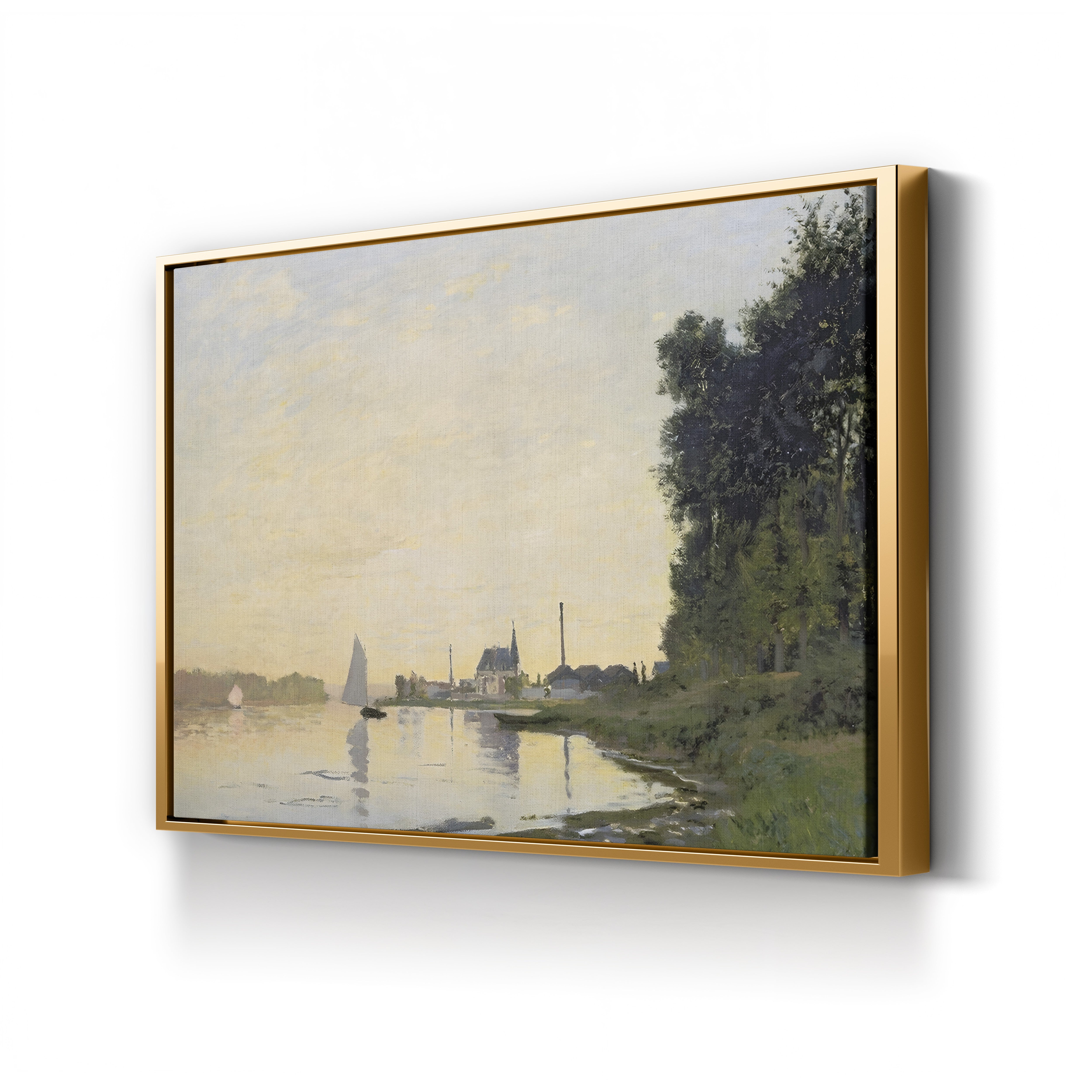 Argenteuil at the End of the Afternoon (Argenteuil, fin d’après-midi), 1872 by Claude Monet