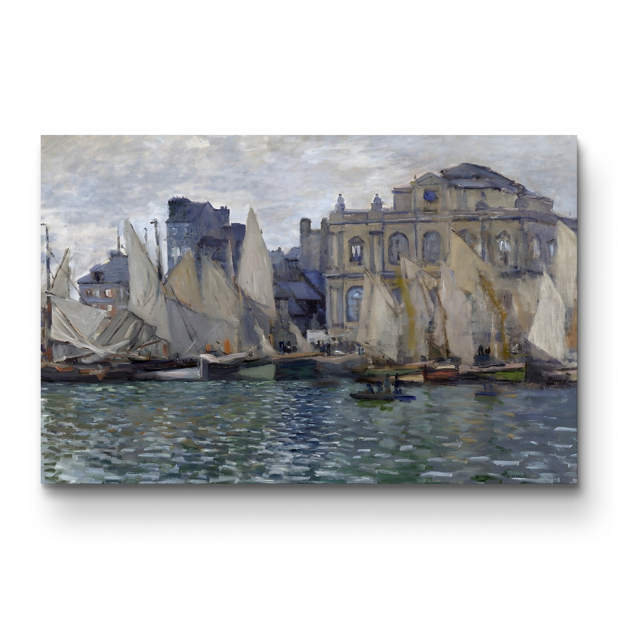 The Museum at Le Havre (Le Musée du Havre), 1873 by Claude Monet