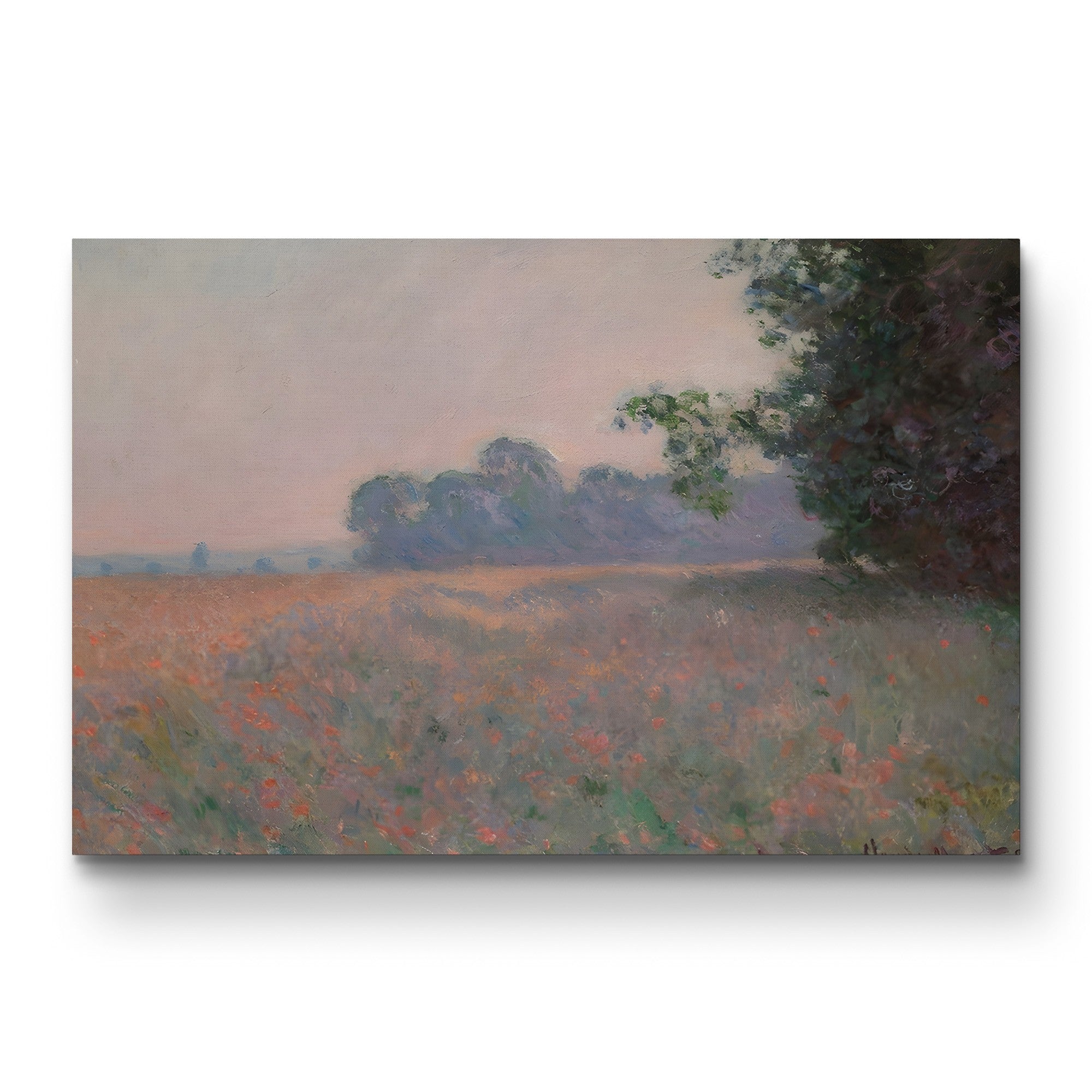 Oat Field with Poppies (Champ d’avoine aux coquelicots), 1890 by Claude Monet