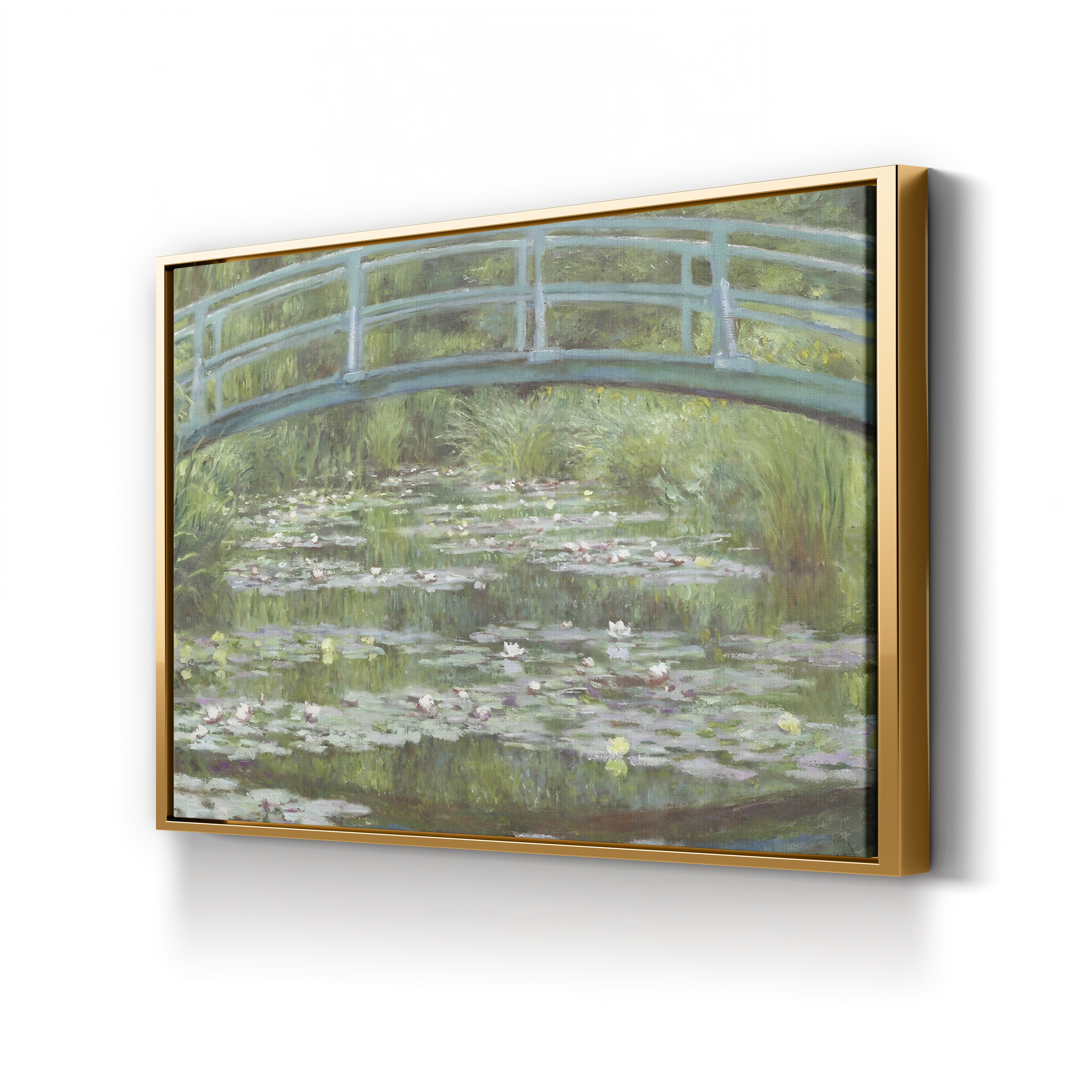 The Japanese Footbridge (Le Pont japonais), 1899 by Claude Monet