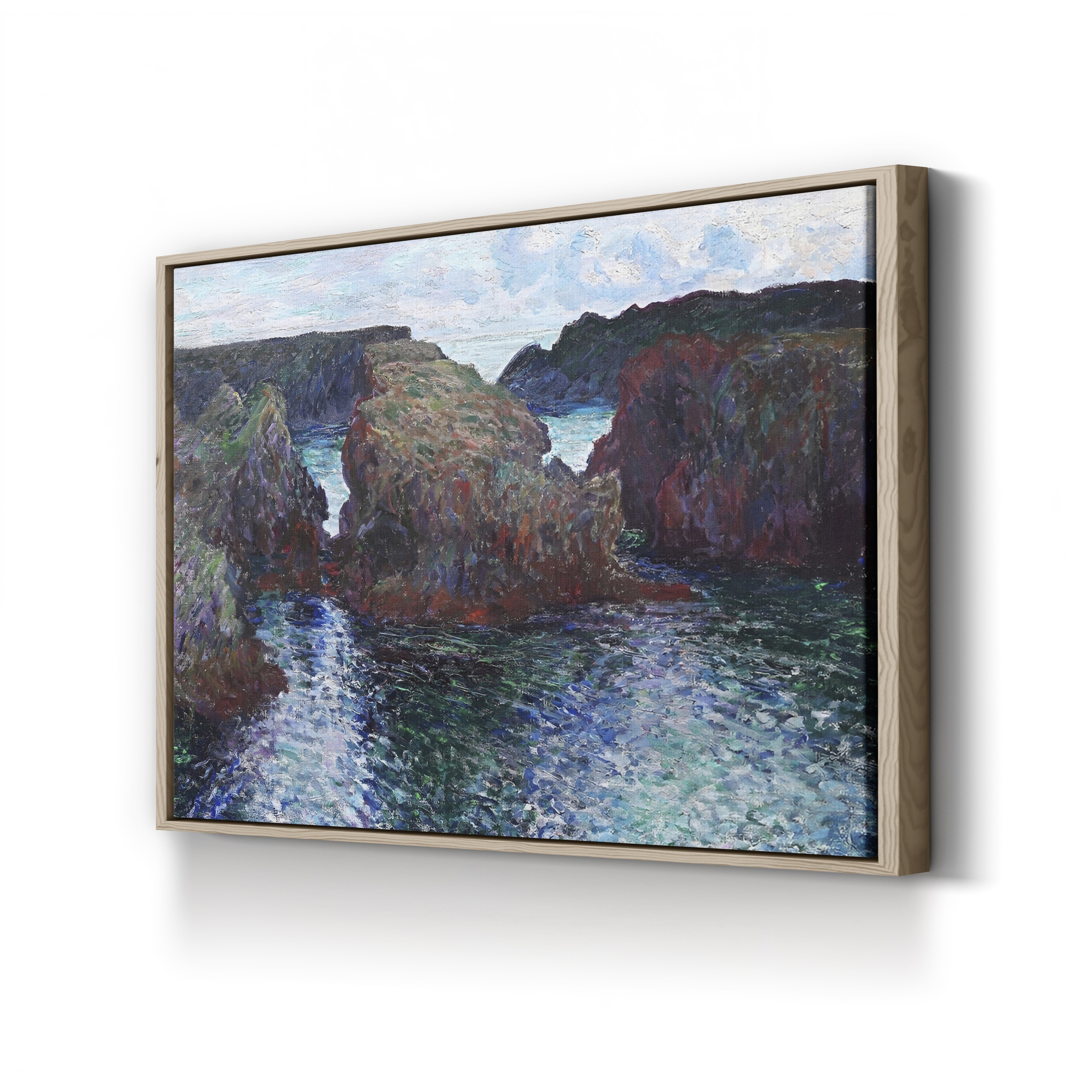 Rocks at Port-Goulphar, Belle-Île (Rochers à Port-Goulphar, Belle-Île), 1886 by Claude Monet