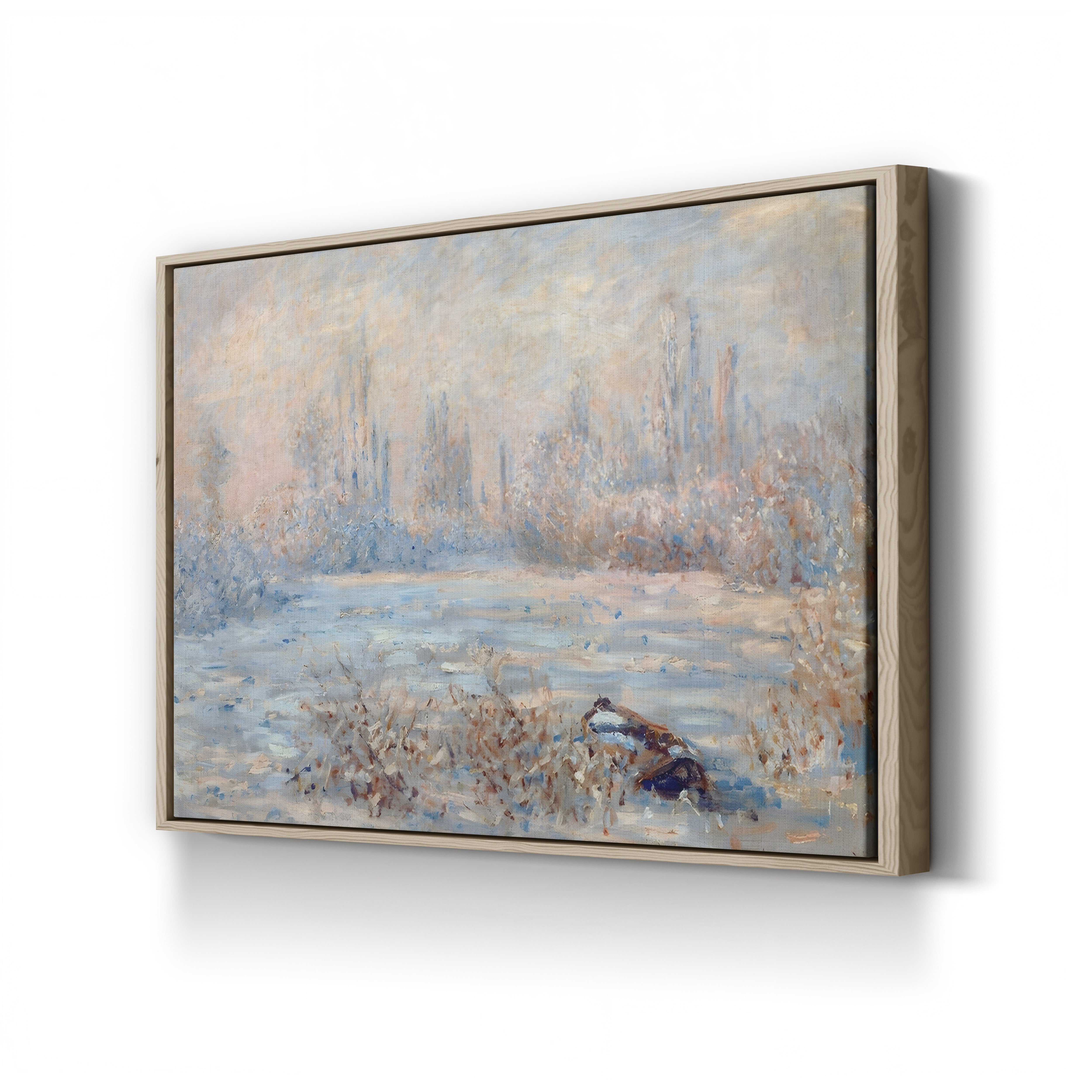Frost at Vétheuil (Le Givre), 1880 by Claude Monet