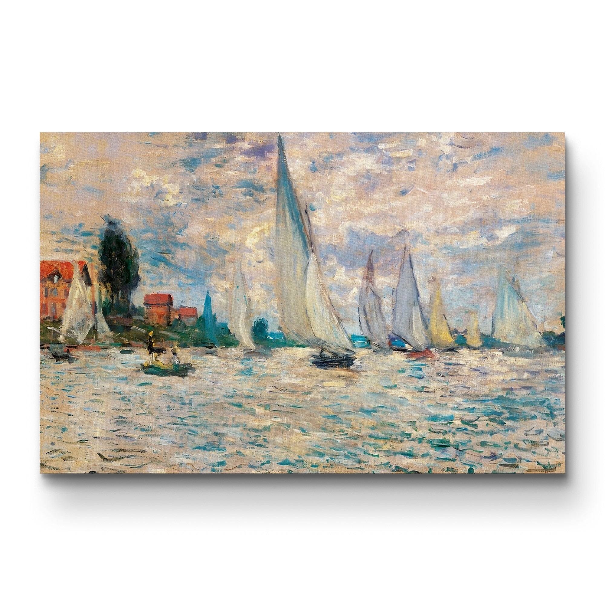 Regattas at Argenteuil (Régates à Argenteuil), 1872 by Claude Monet