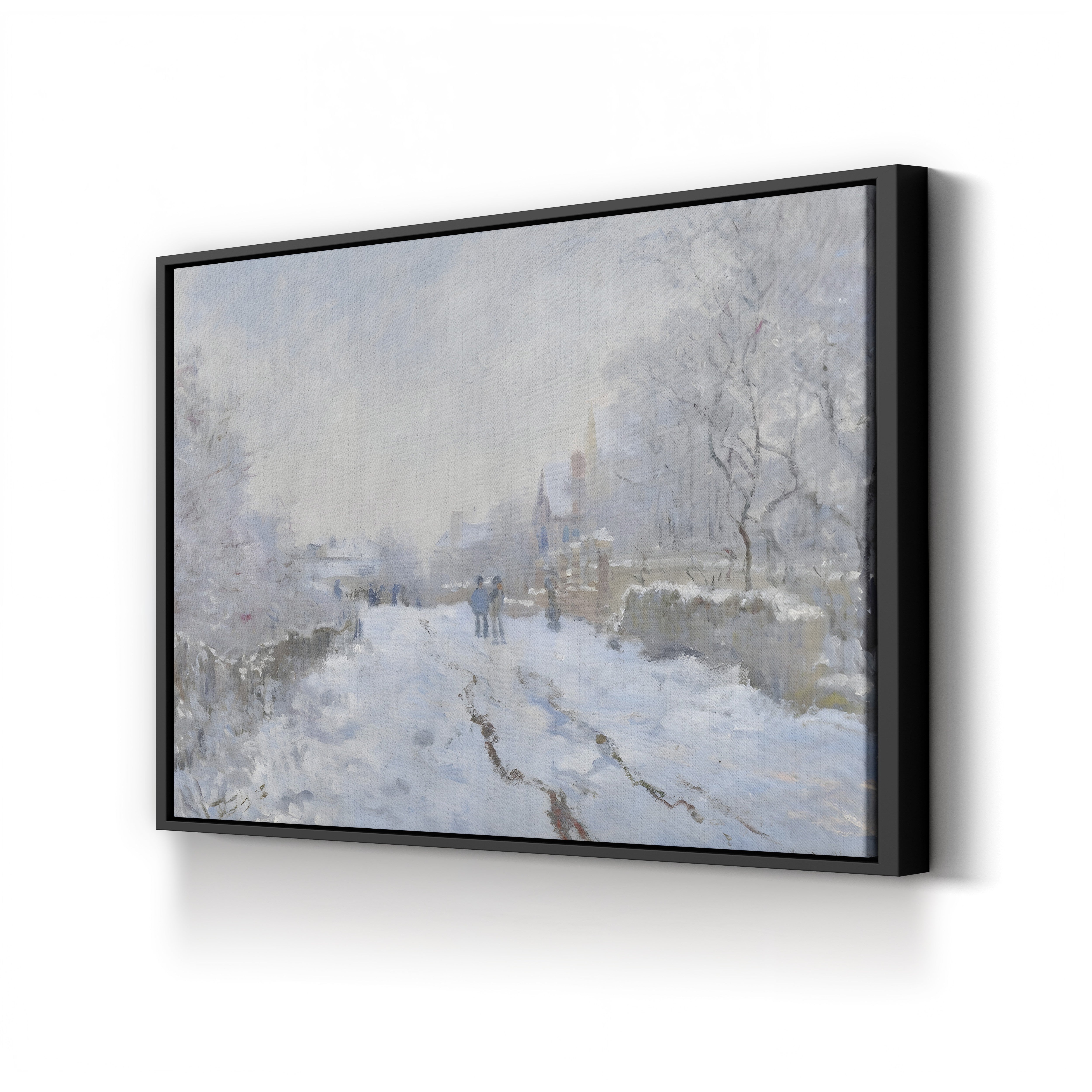 Snow Scene at Argenteuil (Rue sous la Neige, Argenteuil), 1875 by Claude Monet