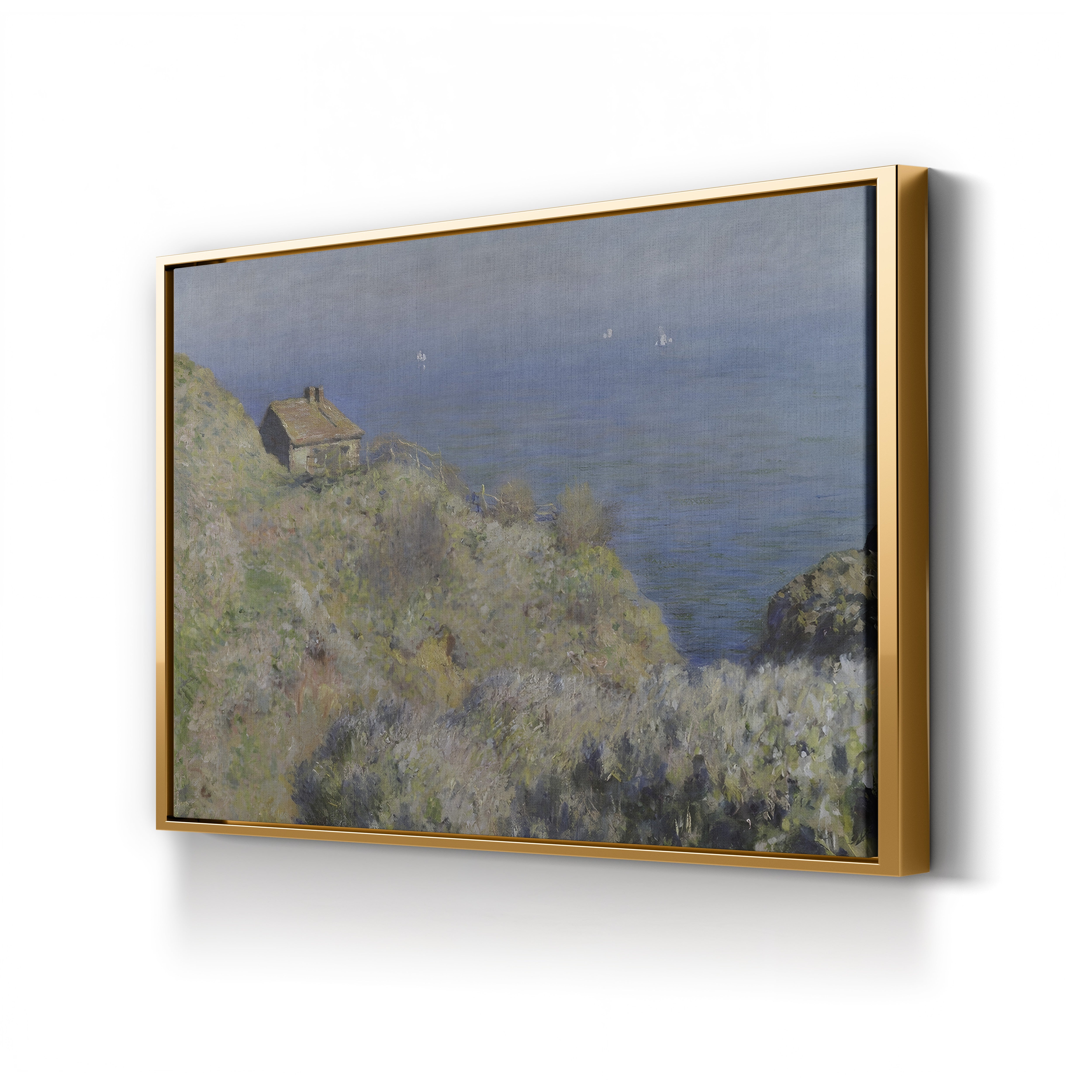 The Fisherman’s House at Varengeville (La Maison du pêcheur à Varengeville), 1882 by Claude Monet