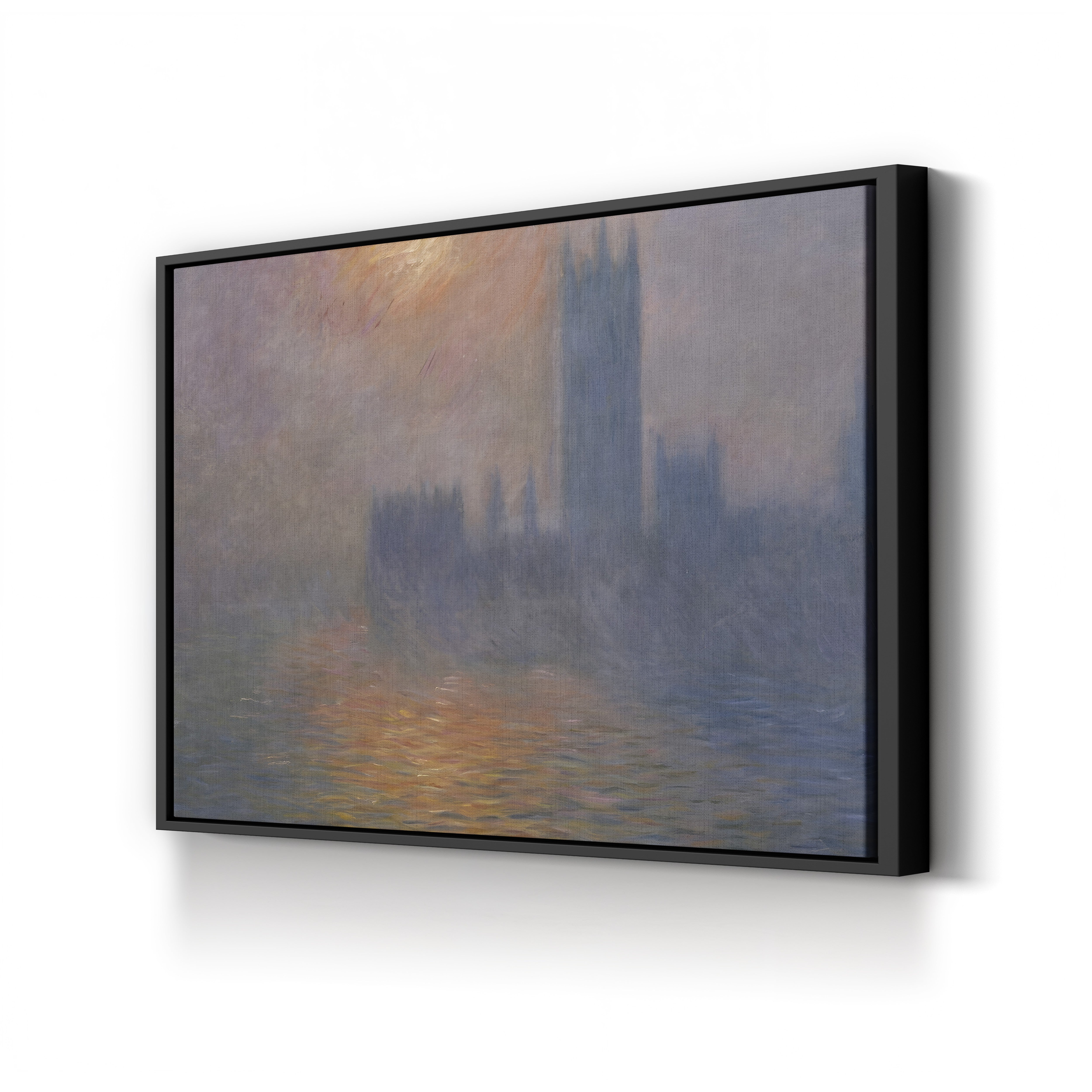 Houses of Parliament, Sunset, 1904 – Claude Monet Wall Art | Impressionist London Series Canvas Print