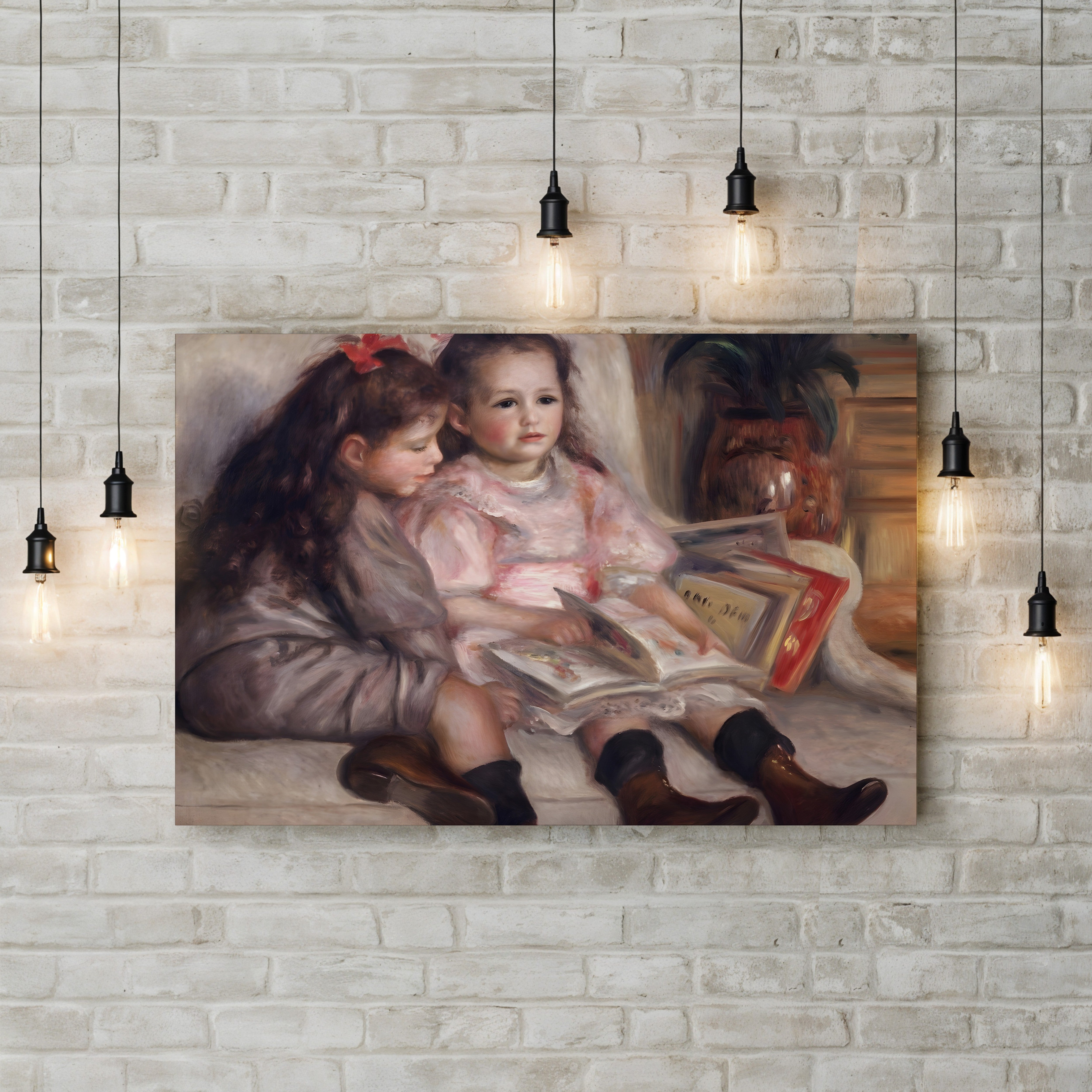 Children of Martial Caillebotte, 1895 – Renoir Wall Art | Impressionist