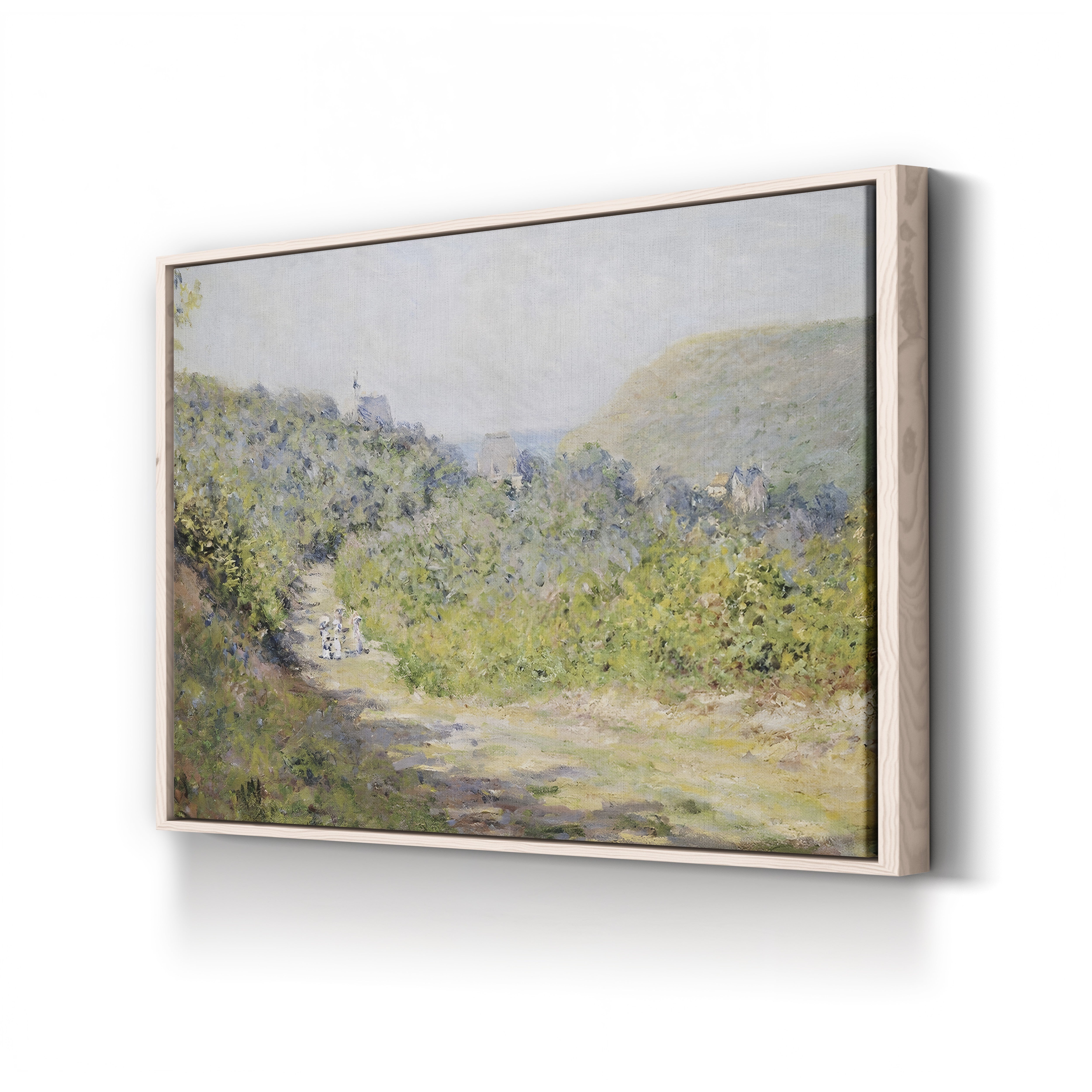 Aux Petites Dalles, 1884 – Claude Monet Wall Art | Impressionist Normandy Coastal Canvas Print