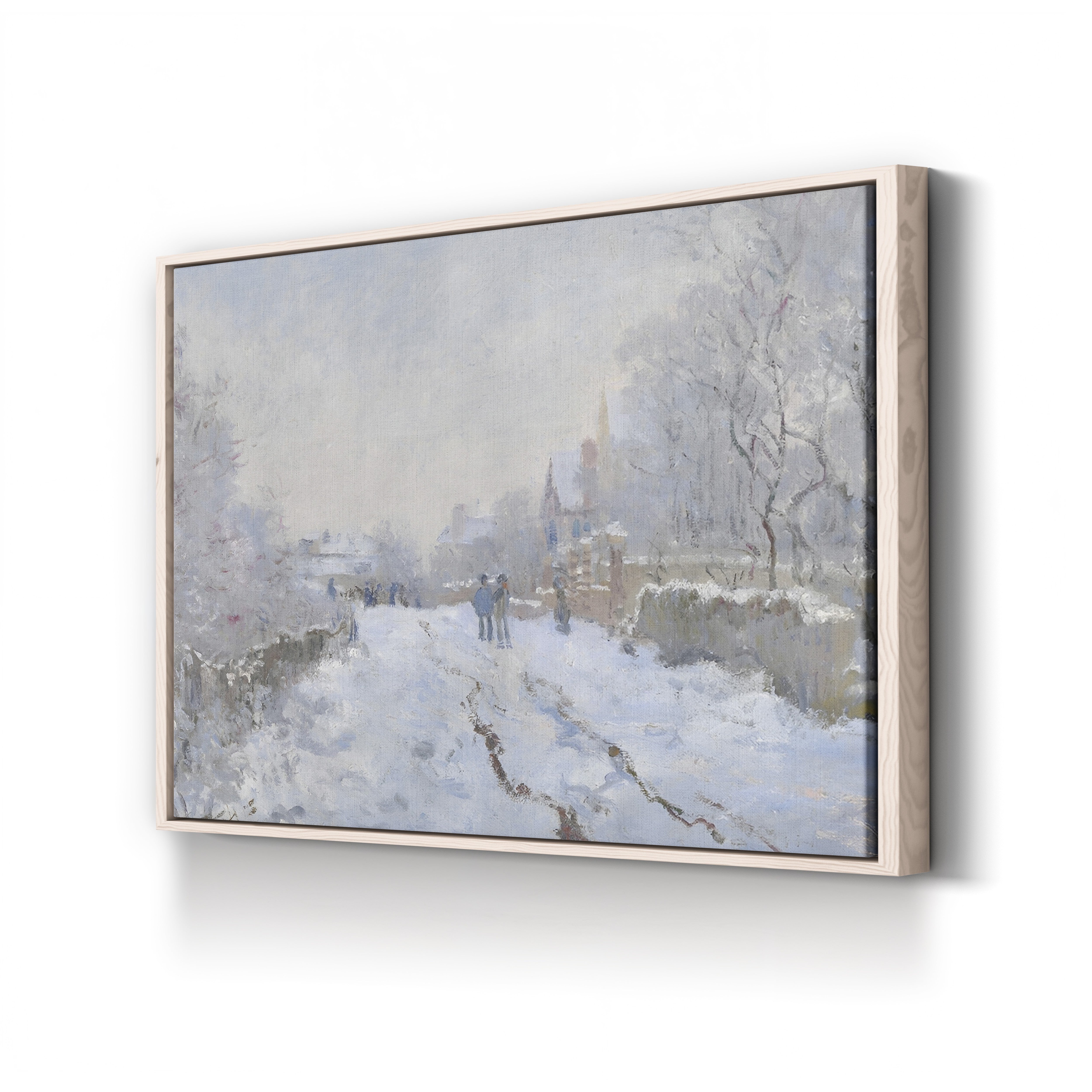 Snow Scene at Argenteuil (Rue sous la Neige, Argenteuil), 1875 by Claude Monet