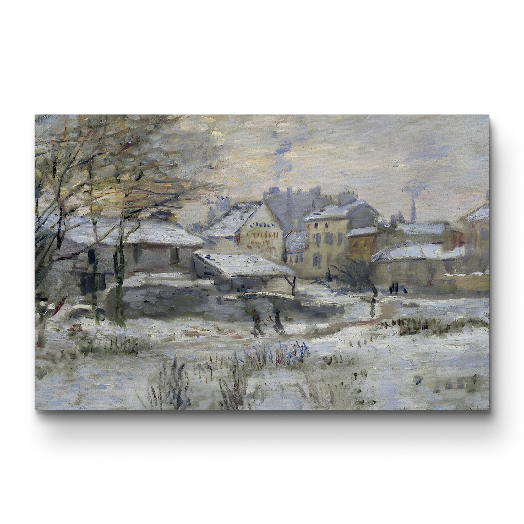 Snow Effect with Setting Sun (Effet de neige, soleil couchant), 1875 by Claude Monet