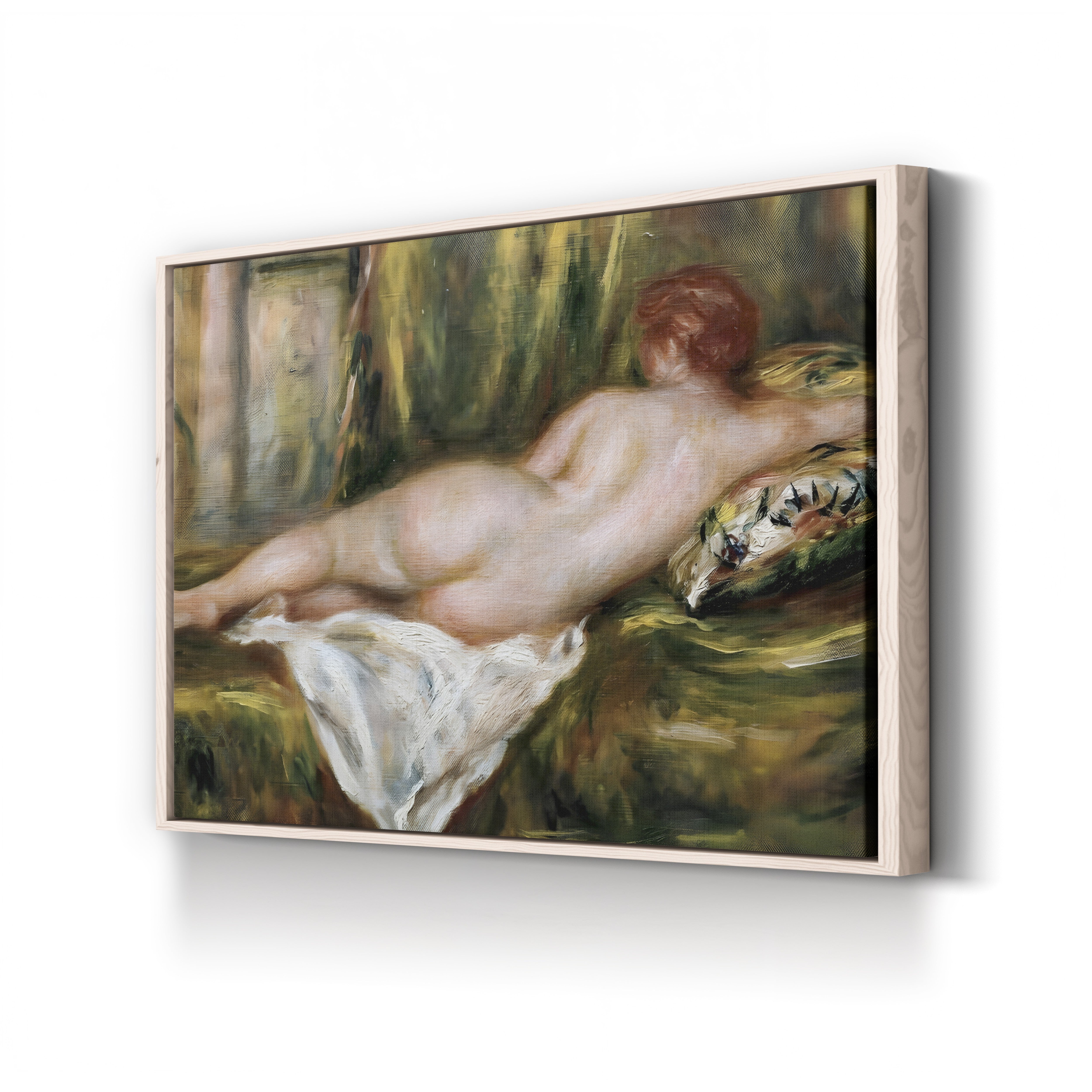 Reclining Nude After the Bath, c.1909 – Renoir Wall Art | Impressionist
