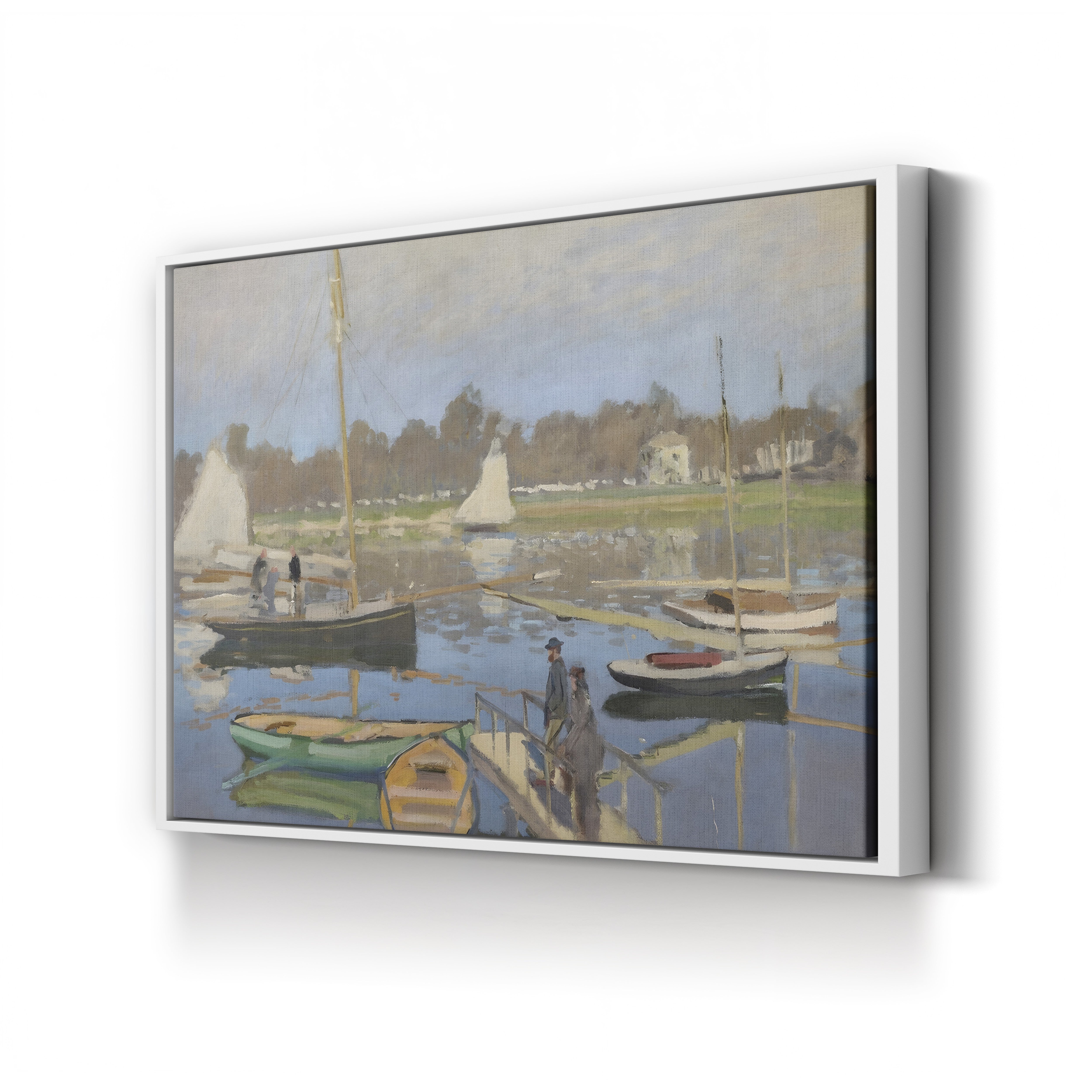 The Argenteuil Basin (Le Bassin d’Argenteuil) by Claude Monet