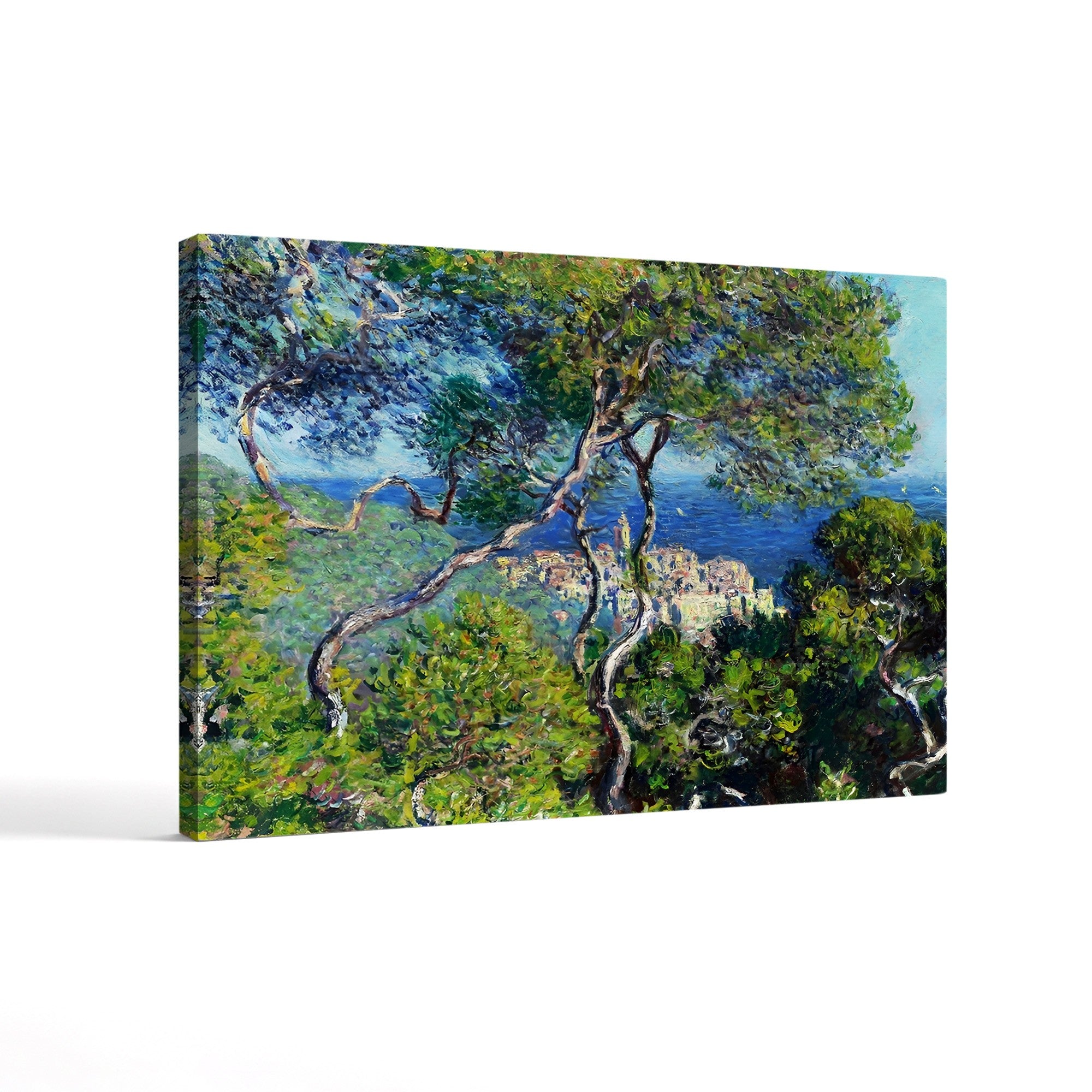 Bordighera – Claude Monet Wall Art | Impressionist Italian Riviera Canvas Print