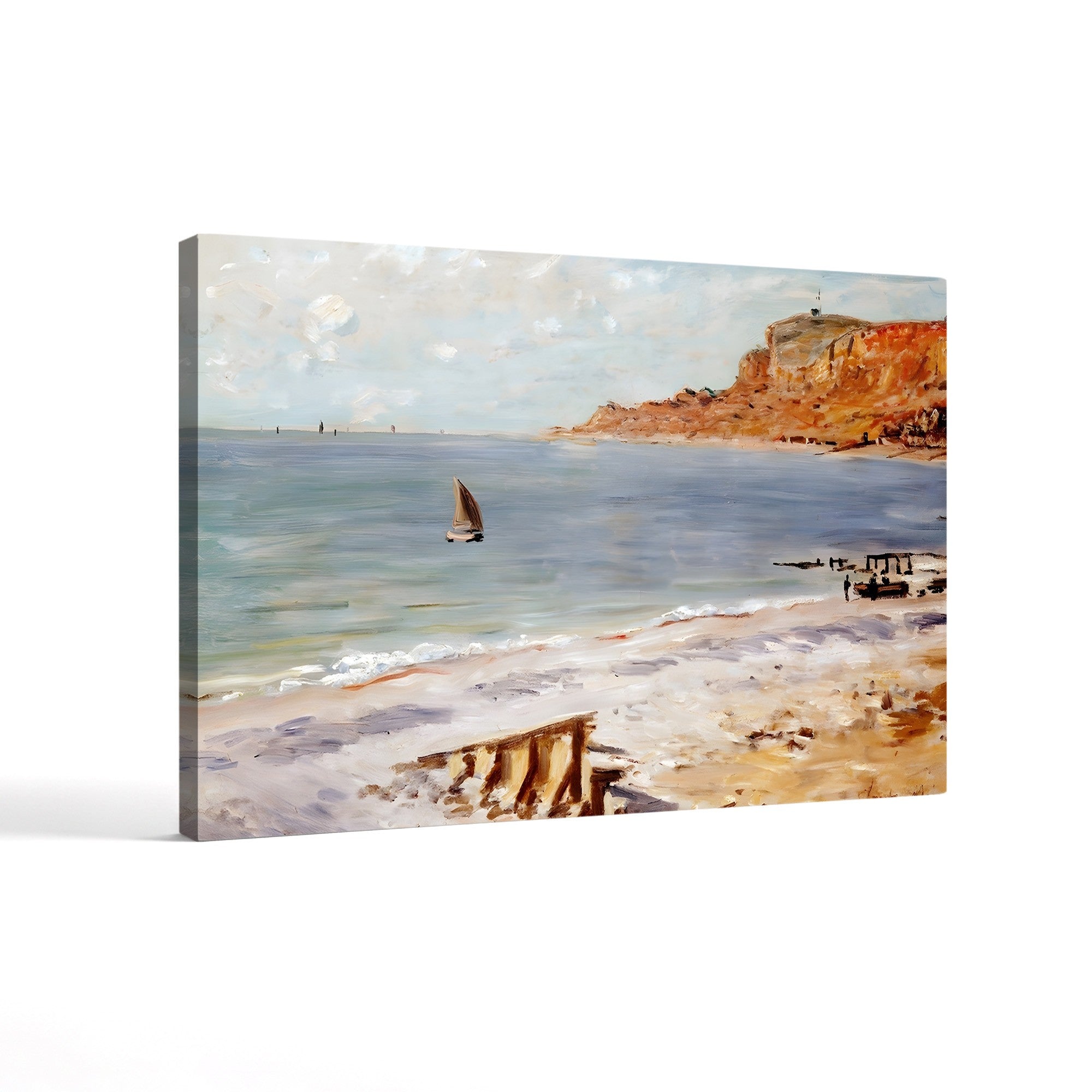 Seascape at Sainte-Adresse by Claude Monet