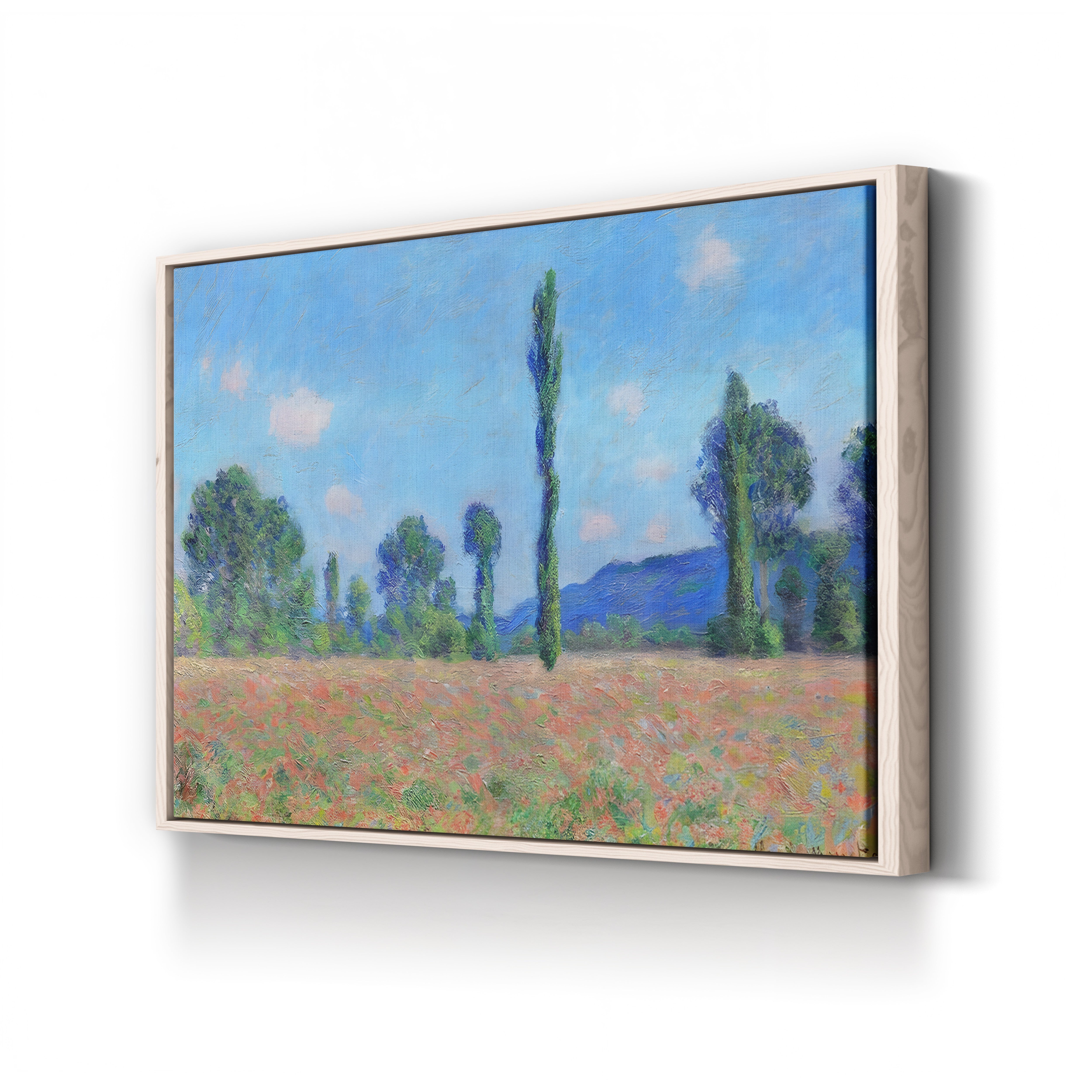 Poppy Field, Giverny (Champ de coquelicots, Giverny), 1890-91 by Claude Monet