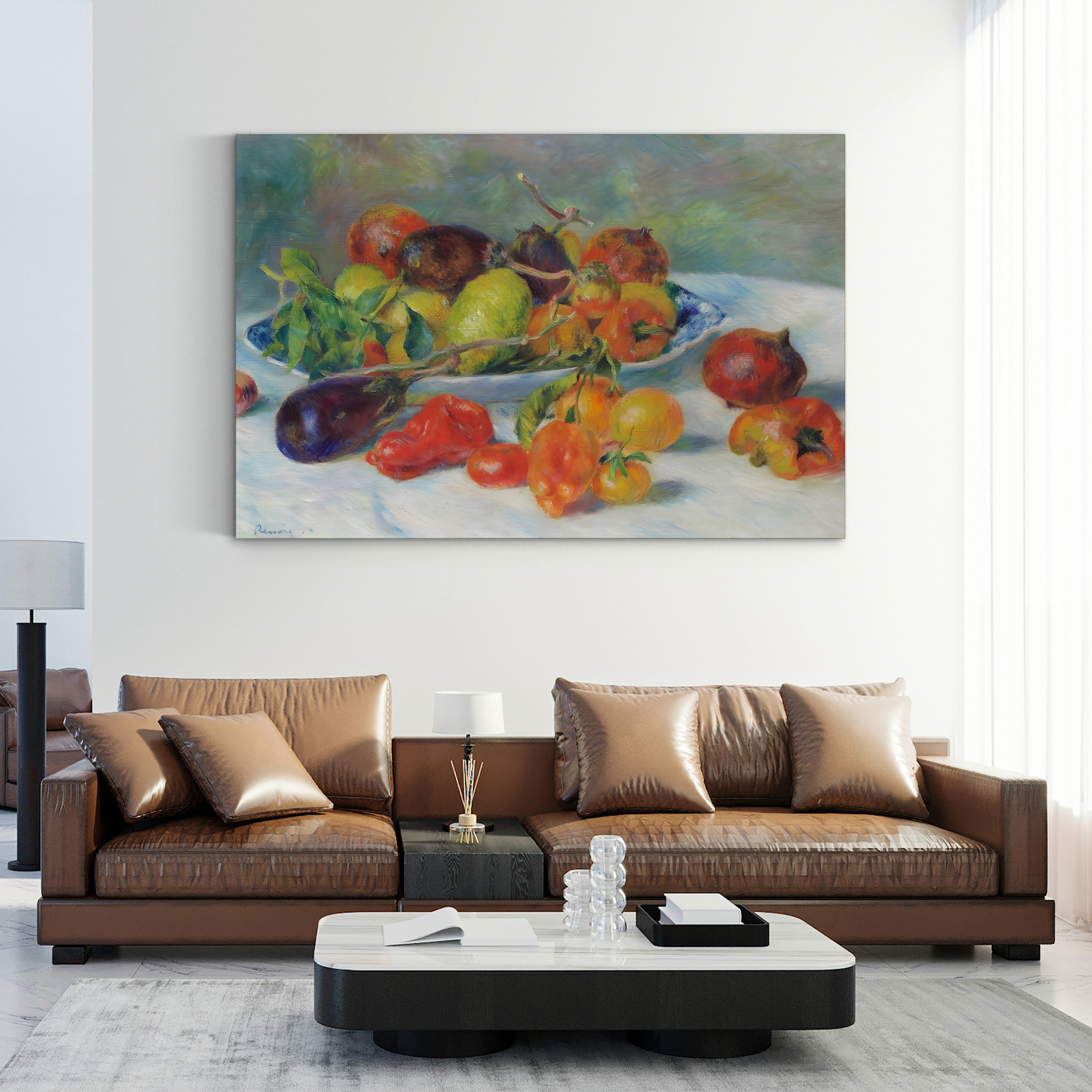 Fruits of the Midi – Pierre-Auguste Renoir Wall Art | Impressionist Still Life Canvas Print