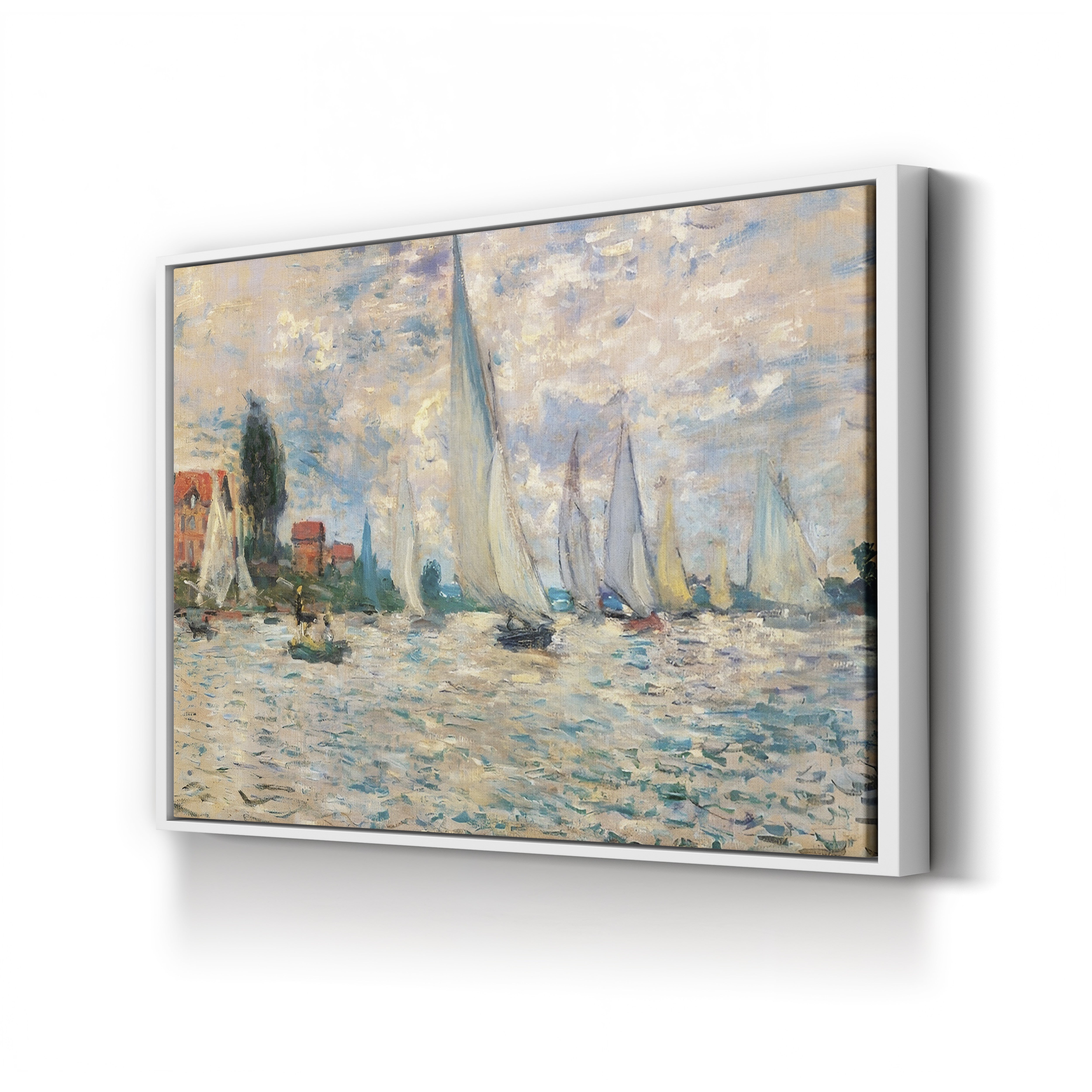 Regattas at Argenteuil (Régates à Argenteuil), 1872 by Claude Monet