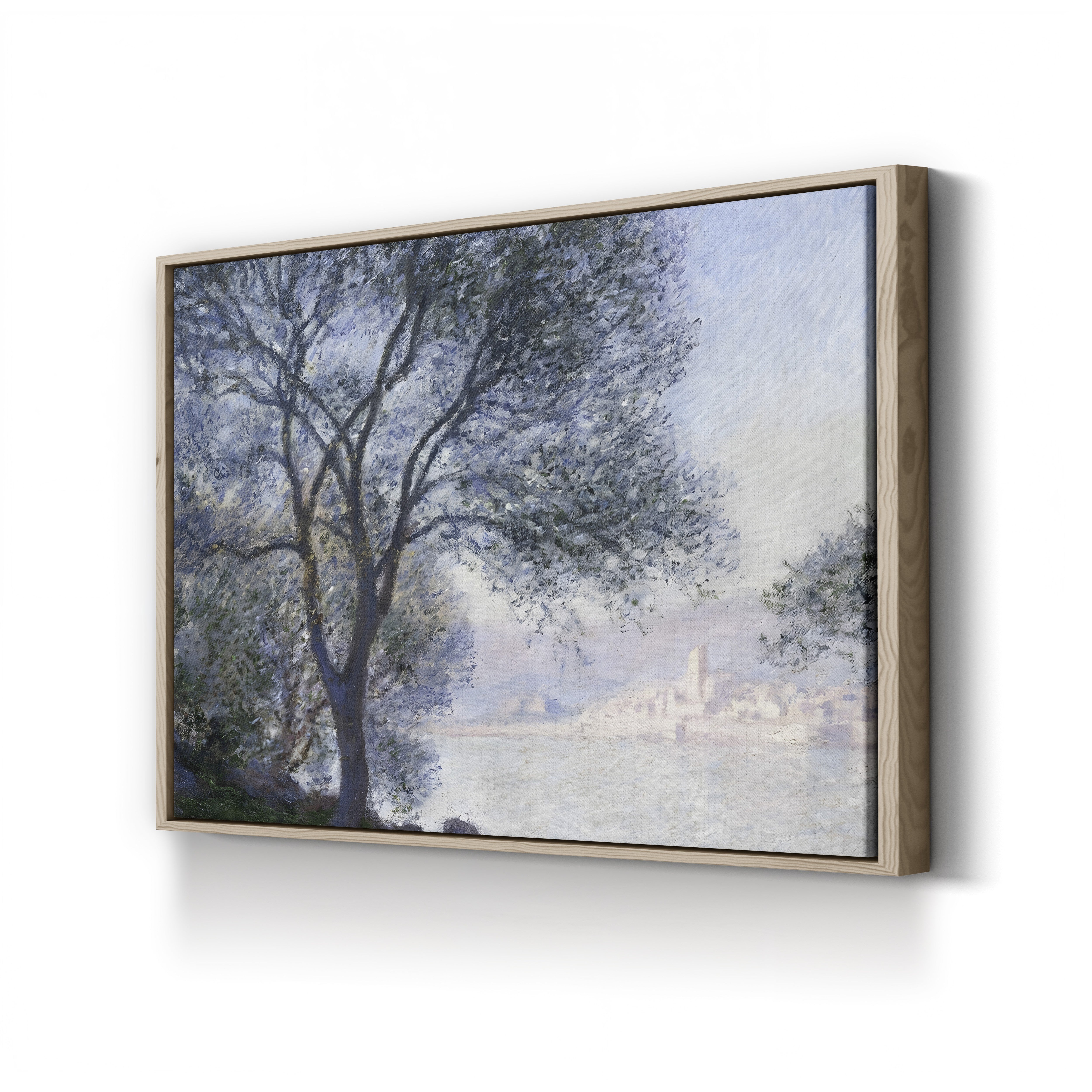 Antibes Seen from the Salis, 1888 – Claude Monet Wall Art | Impressionist Mediterranean Landscape Canvas Print