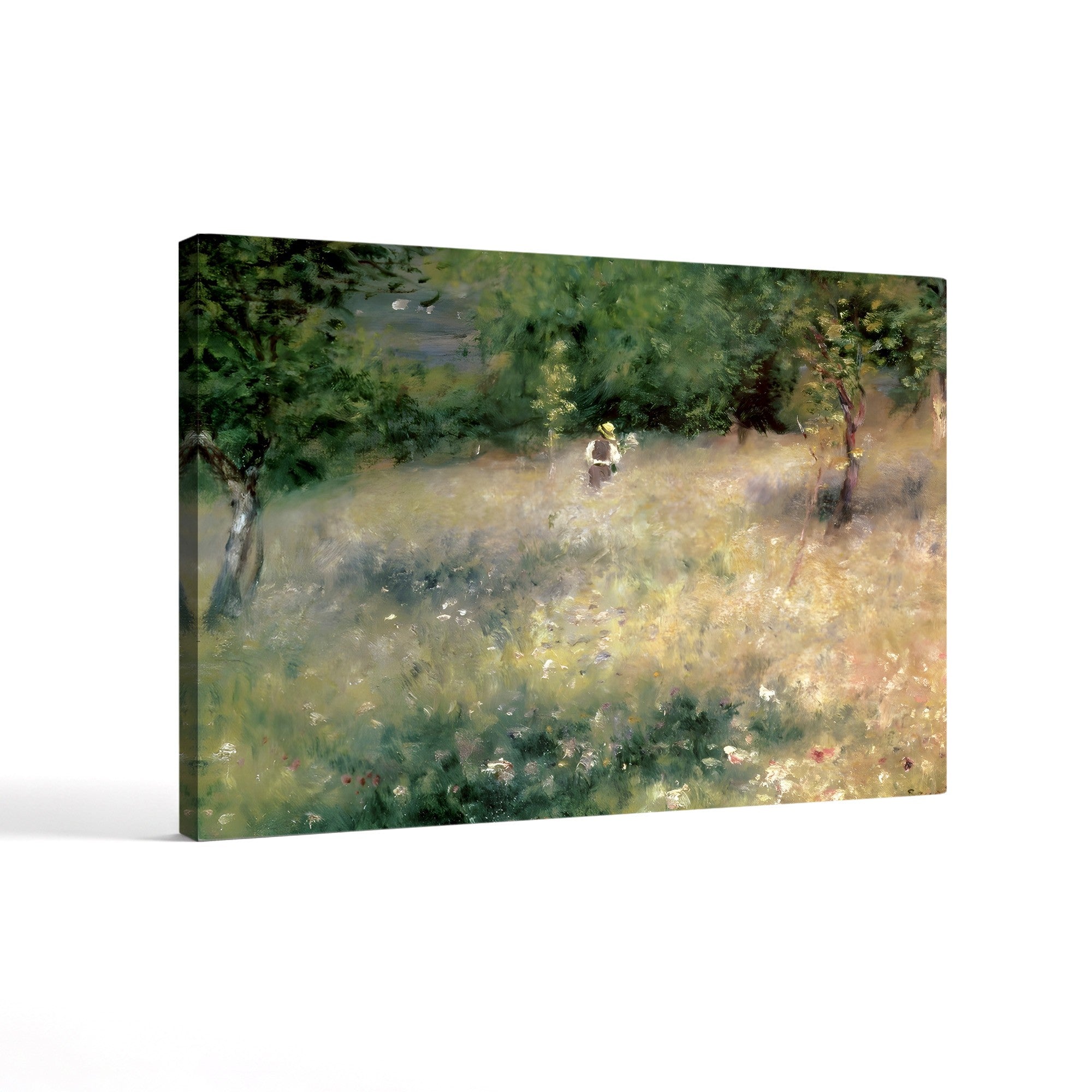 Spring at Chatou, c.1872 – Renoir Wall Art | Impressionist Landscape Canvas