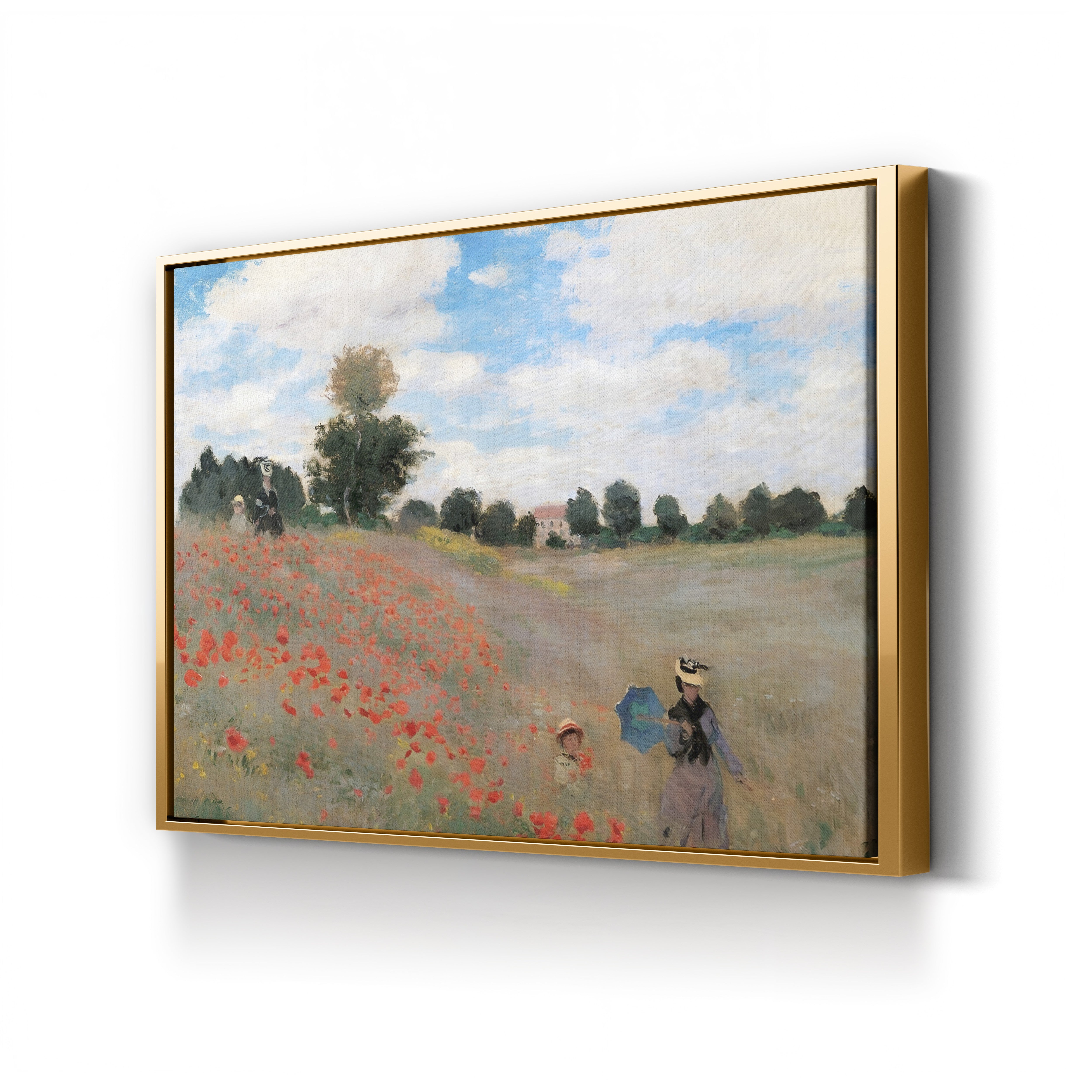 Poppy Field (Les Coquelicots), 1873 by Claude Monet