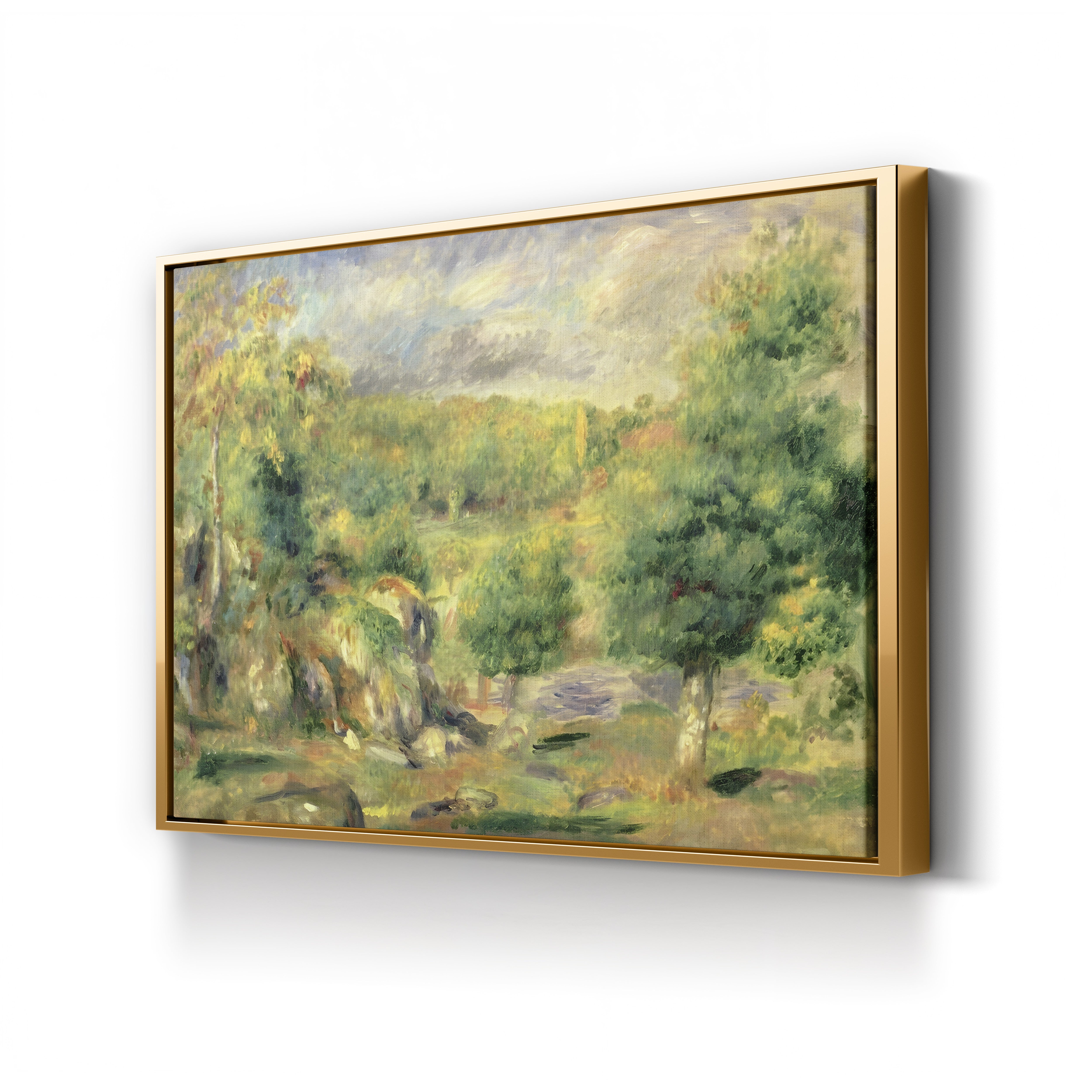 Pont-Aven, 1892 – Renoir Wall Art | Impressionist Landscape Canvas